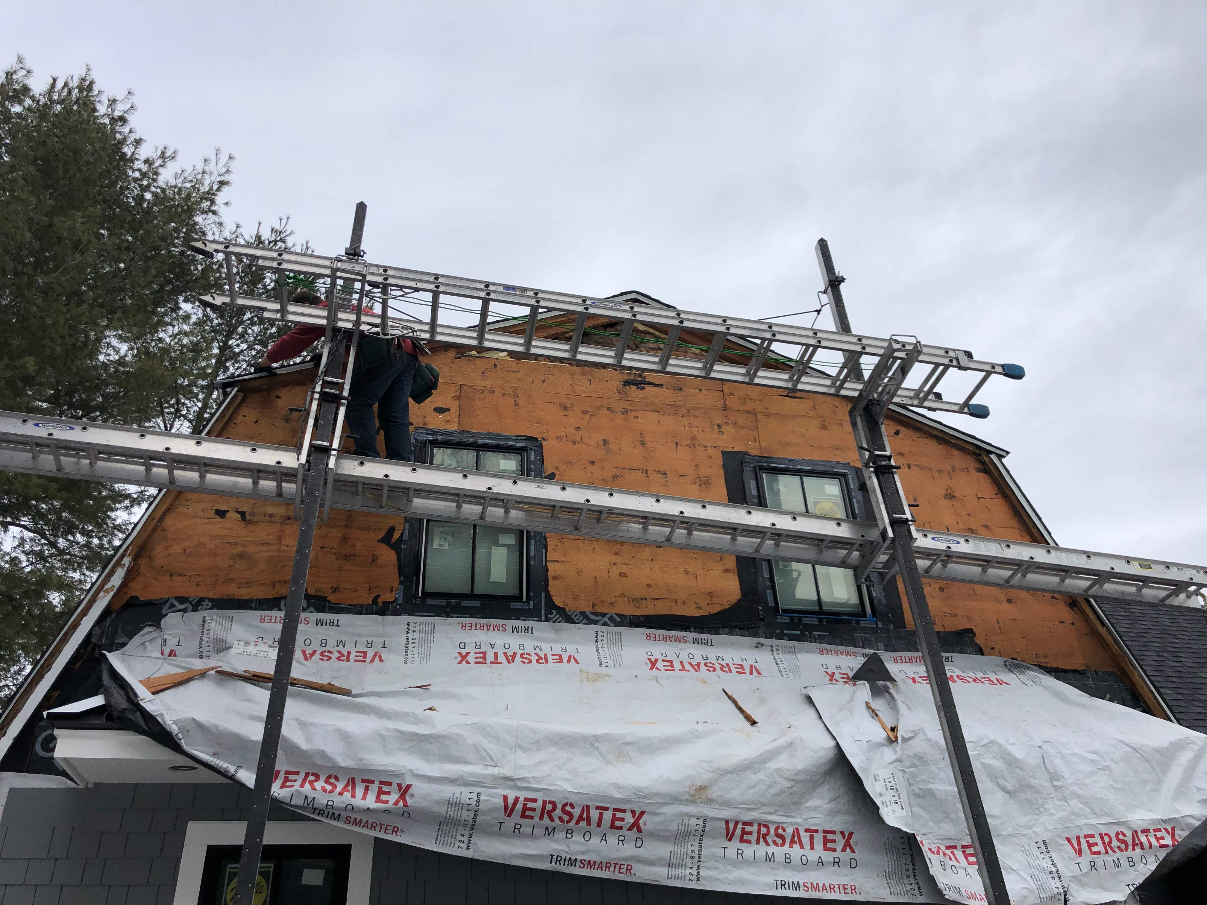 Siding Installation using James Hardie by UBrothers Construction