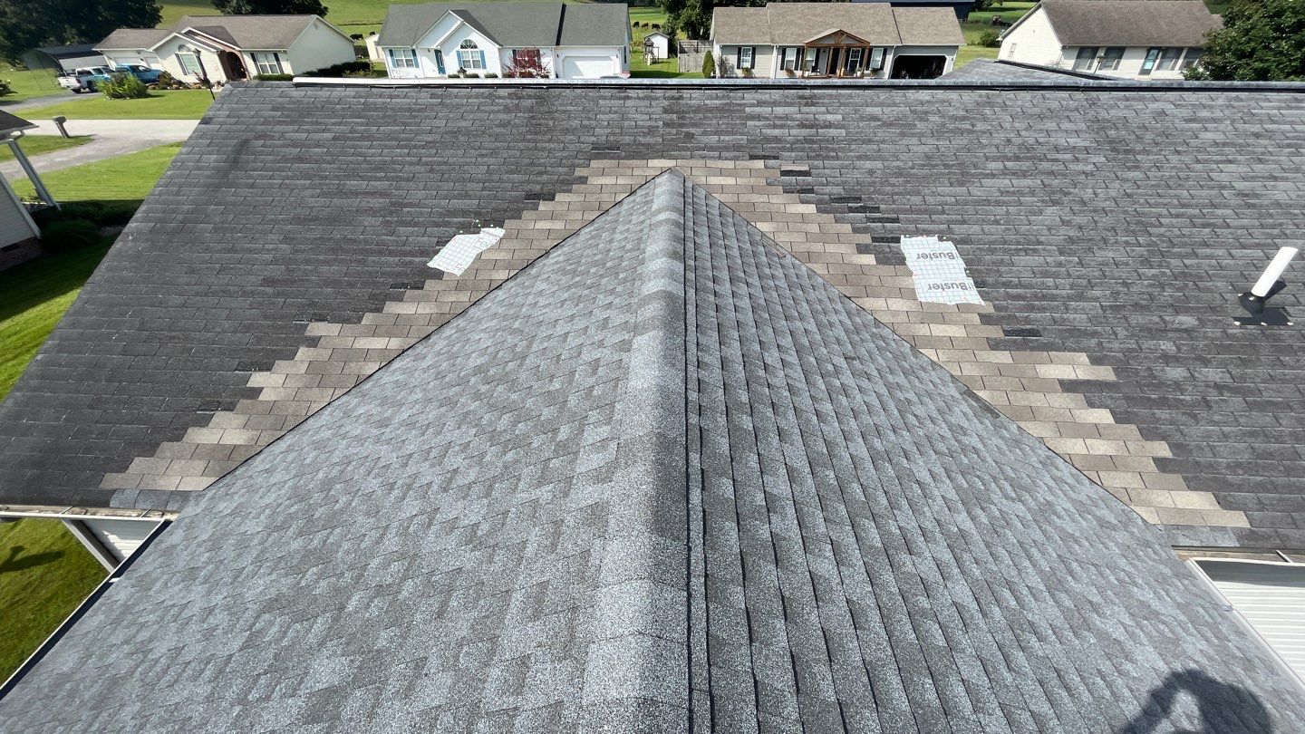Residential Roof Installation by KISH RESTORATION 