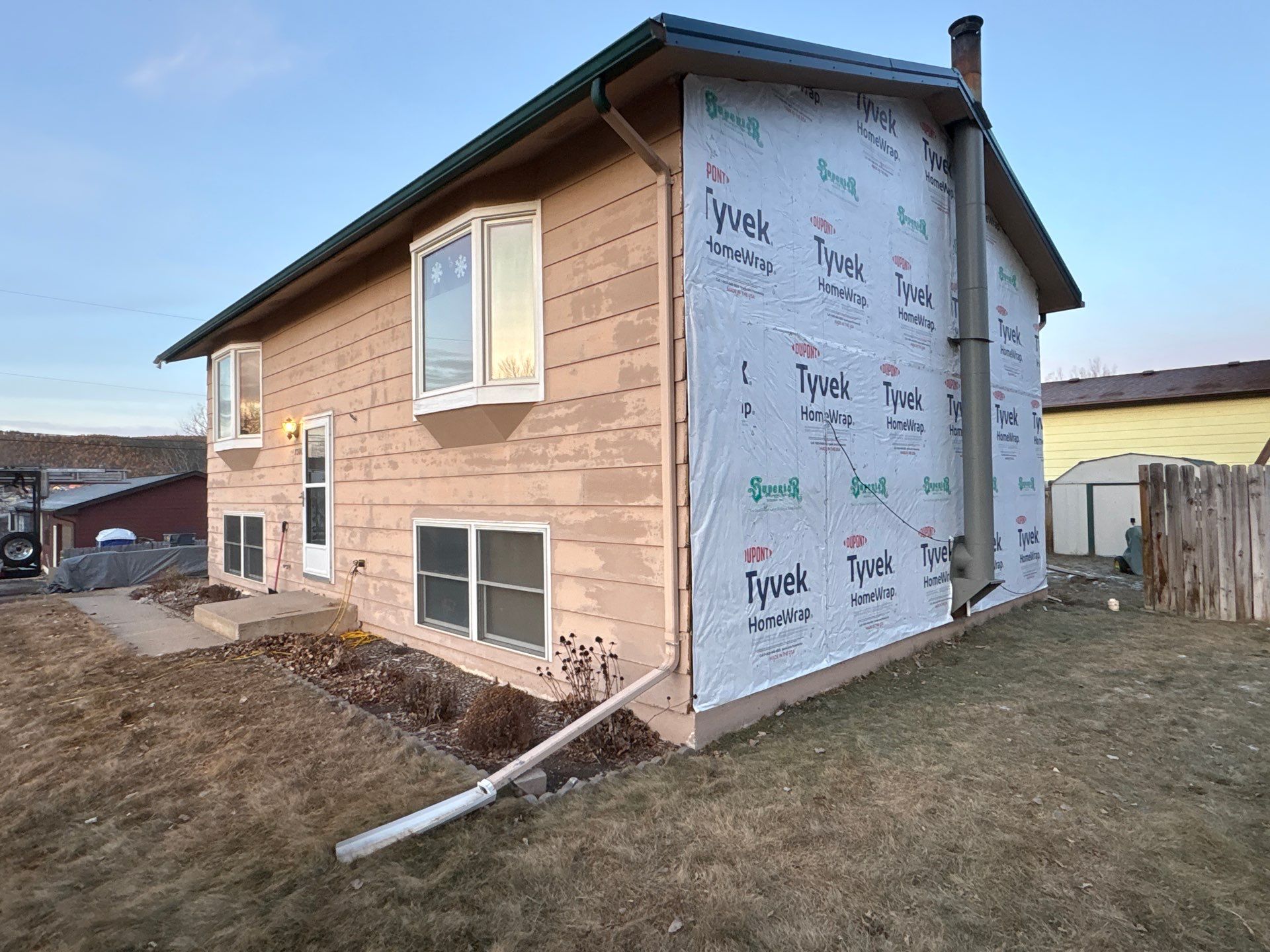 Black Hawk Home Showing its Age by Superior Siding Inc