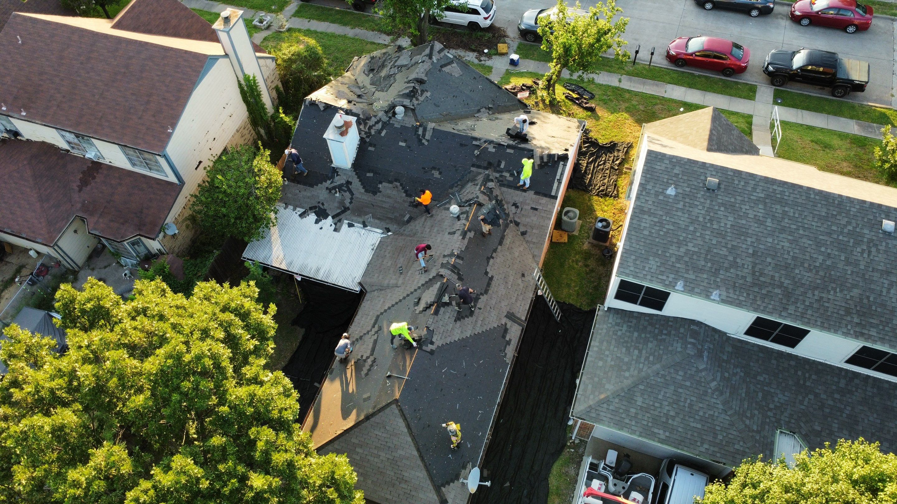 Paid for by Insurance Reroof. by Berry Good Roofing 