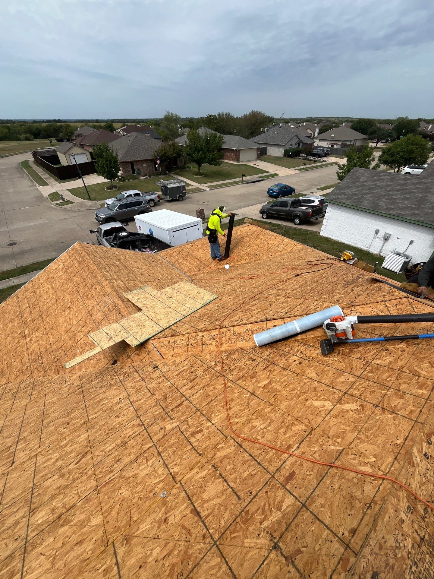 USAA Approved Reroof Project by Berry Good Roofing 