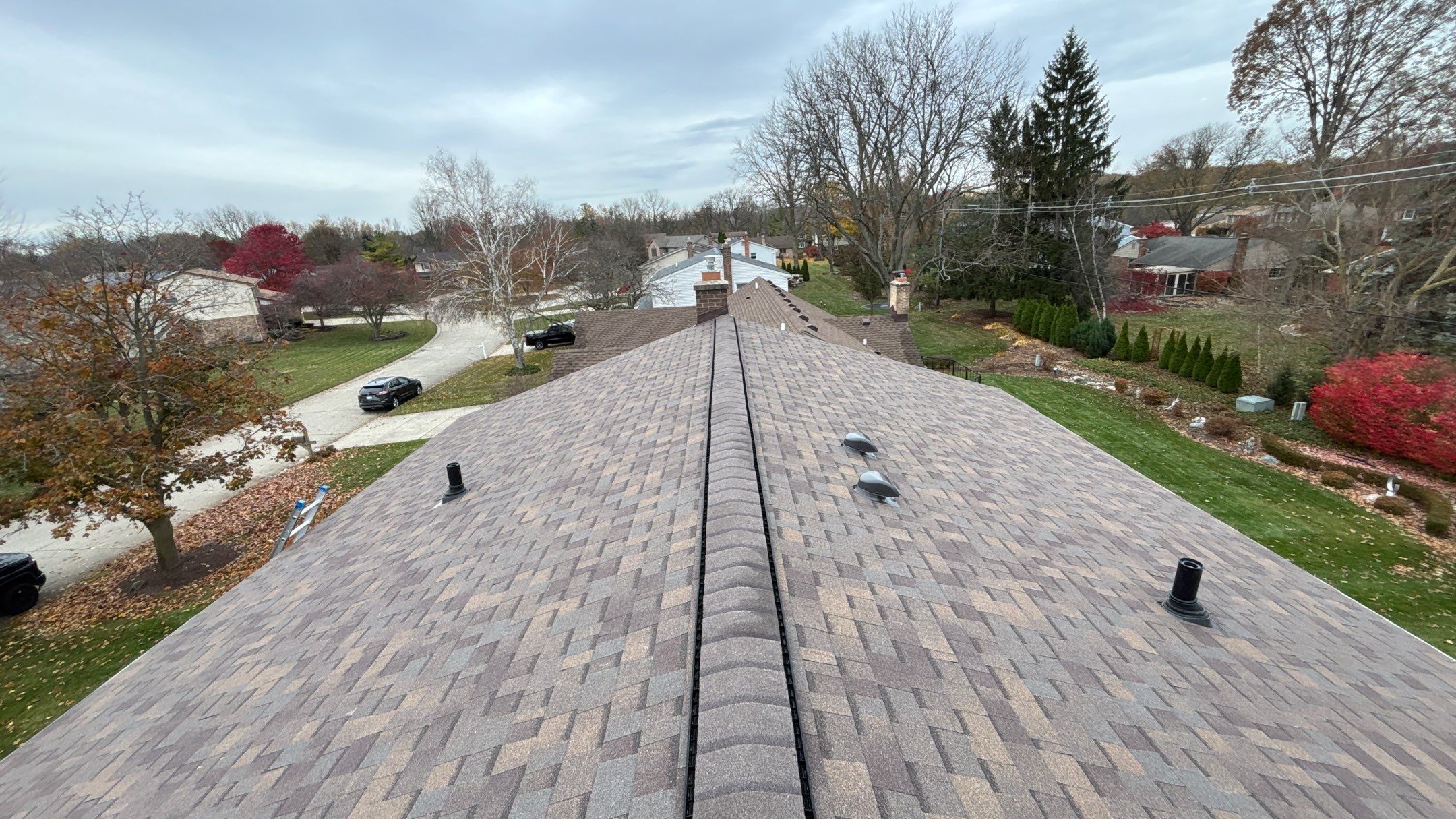 Roof Replacement using Owens Corning Teak by 180 Contractors