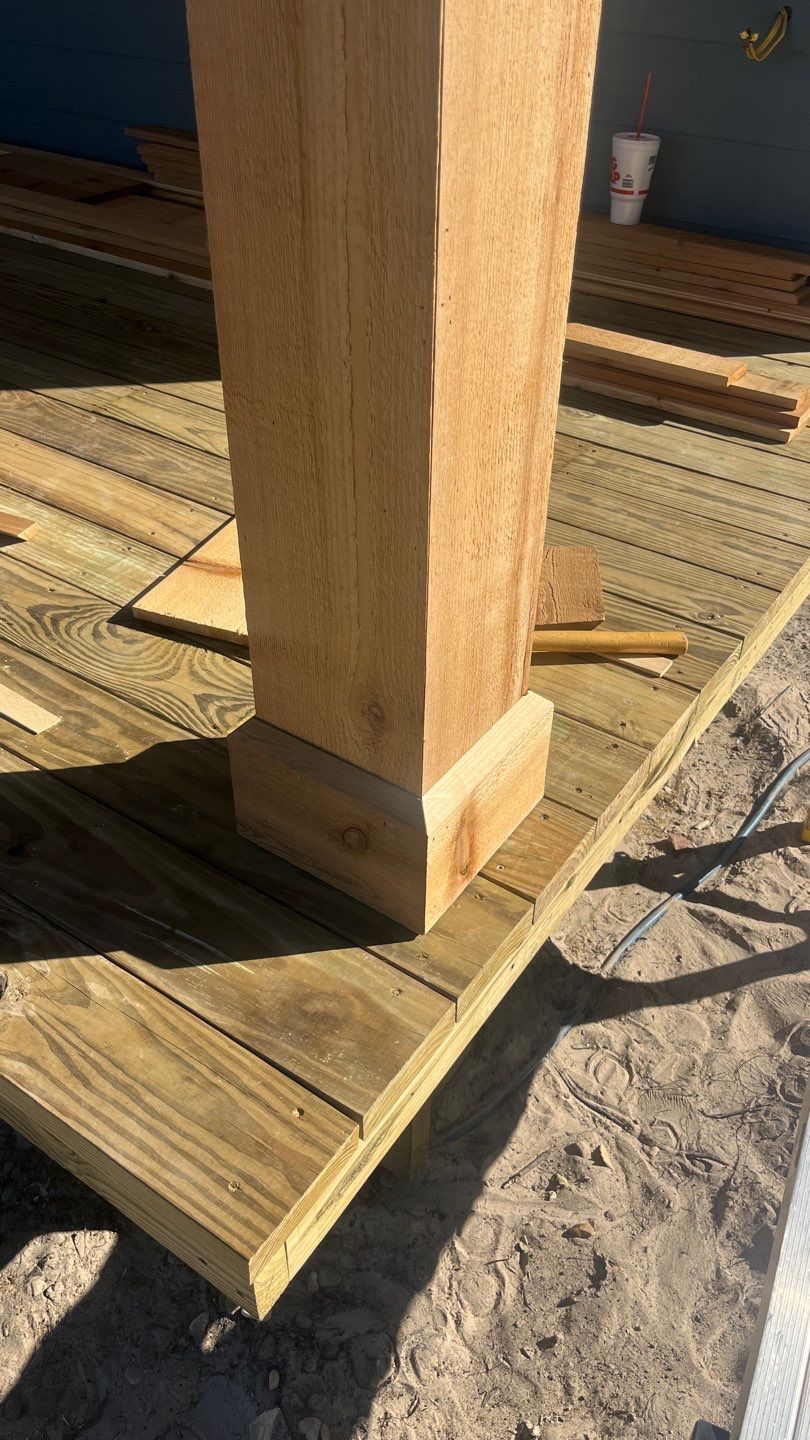 Customized Cabin by Bayfront Roofing and Construction