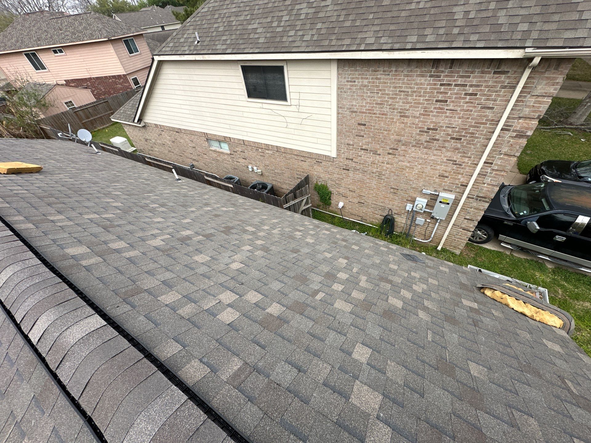 Residential Roofing Installation using Atlas Prolam by Motion Roofing