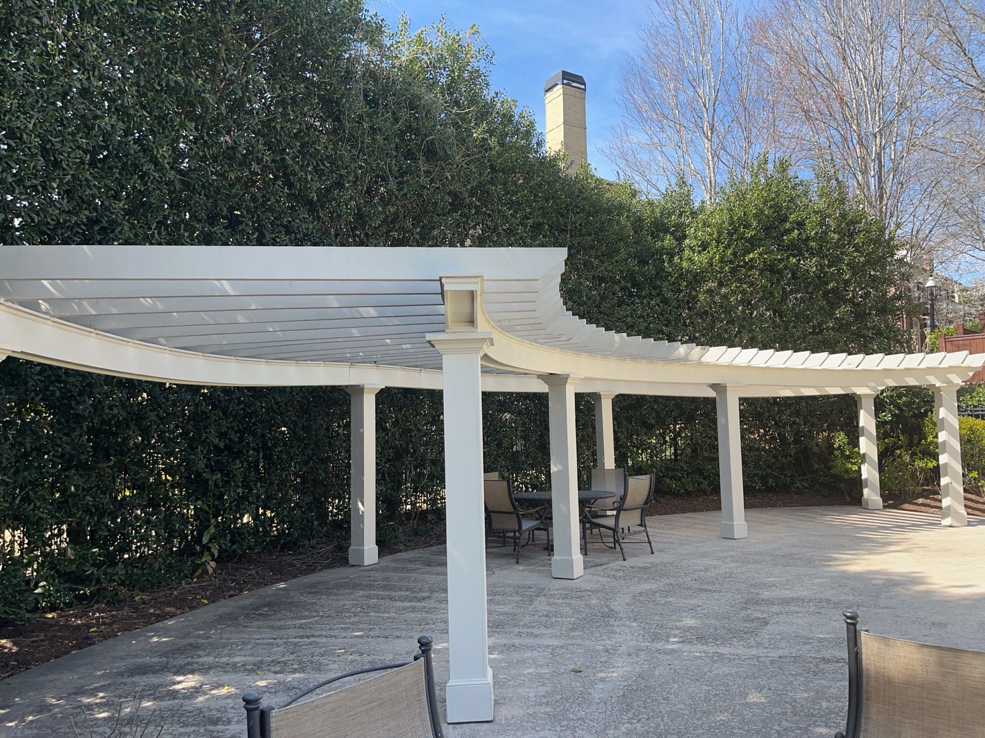 Alpharetta, GA Trex Deck Floor Resurface, Steel Railing Install, and Metal Roof Replacement by Nelson Exteriors 