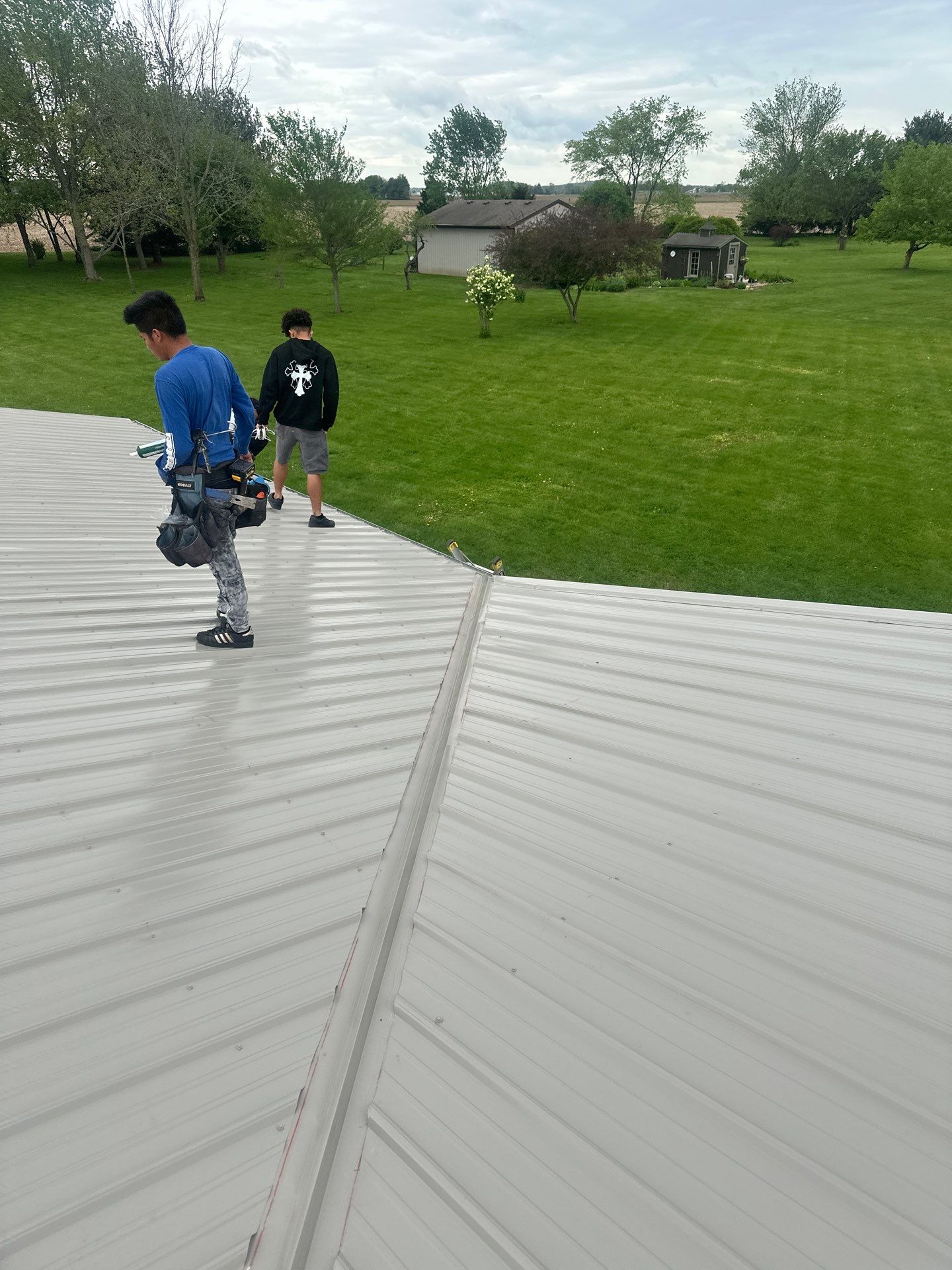 Classic Rib Metal Roofing - Clay by Hoel Roofing & Remodeling