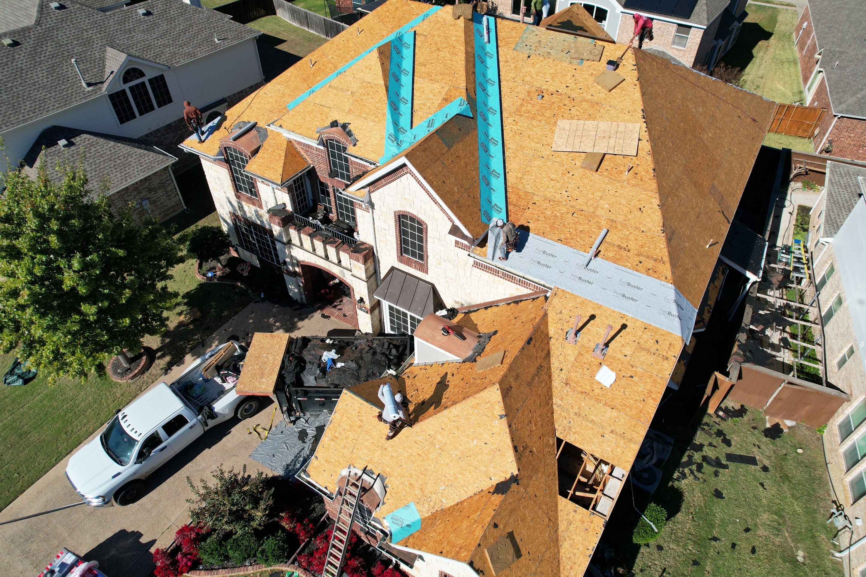 Project in Gand Prairie  by Zeus Exteriors