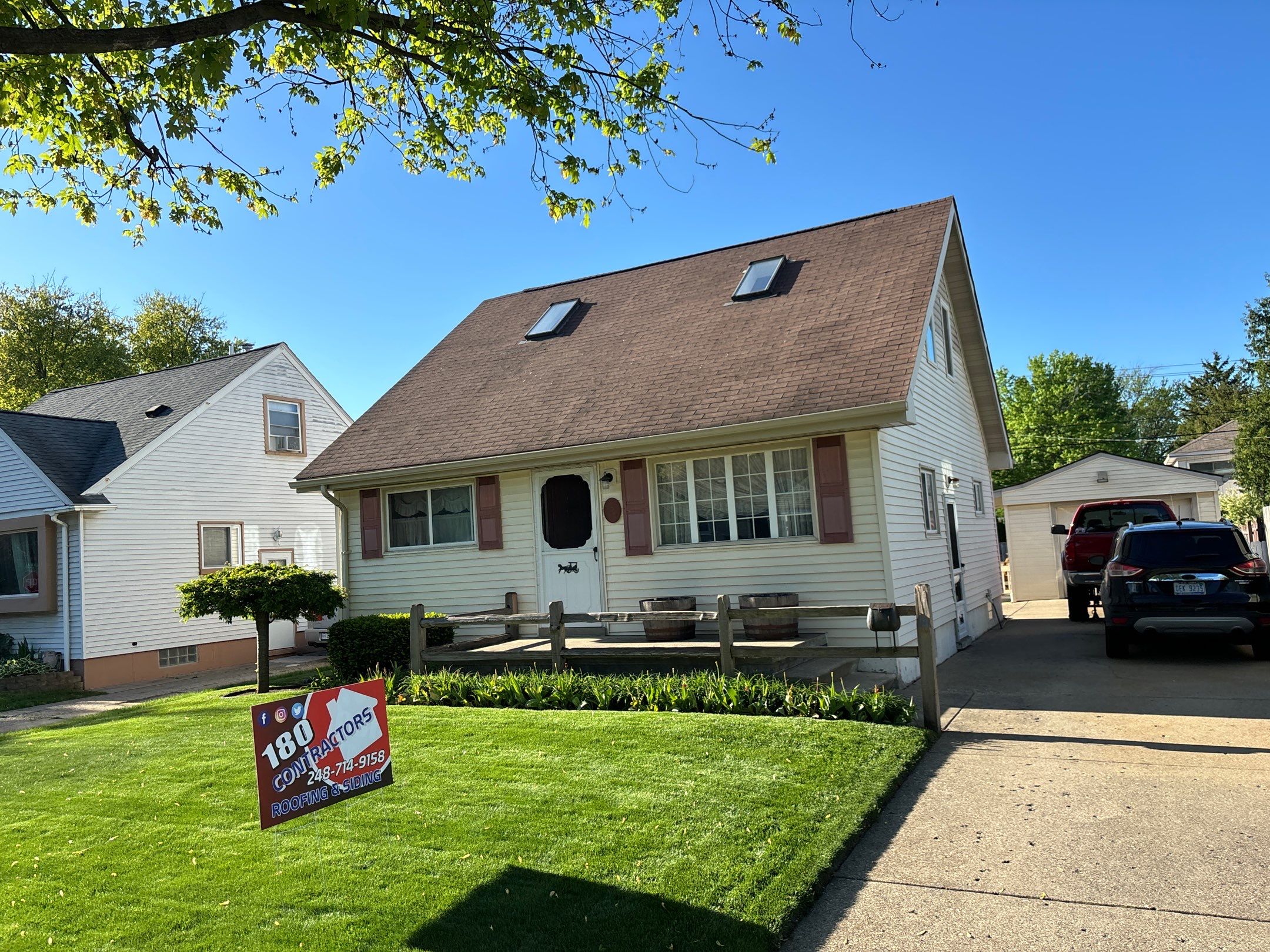 Roof Replacement using CertainTeed Northgate by 180 Contractors