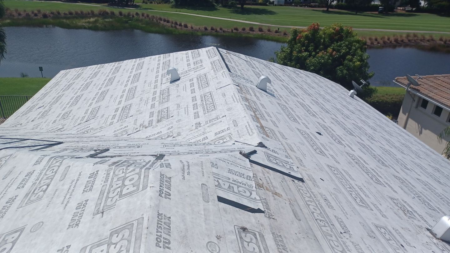 Residential Roofing Installation using Eagle Roofing Tile by BLUES BROTHERS ROOFING