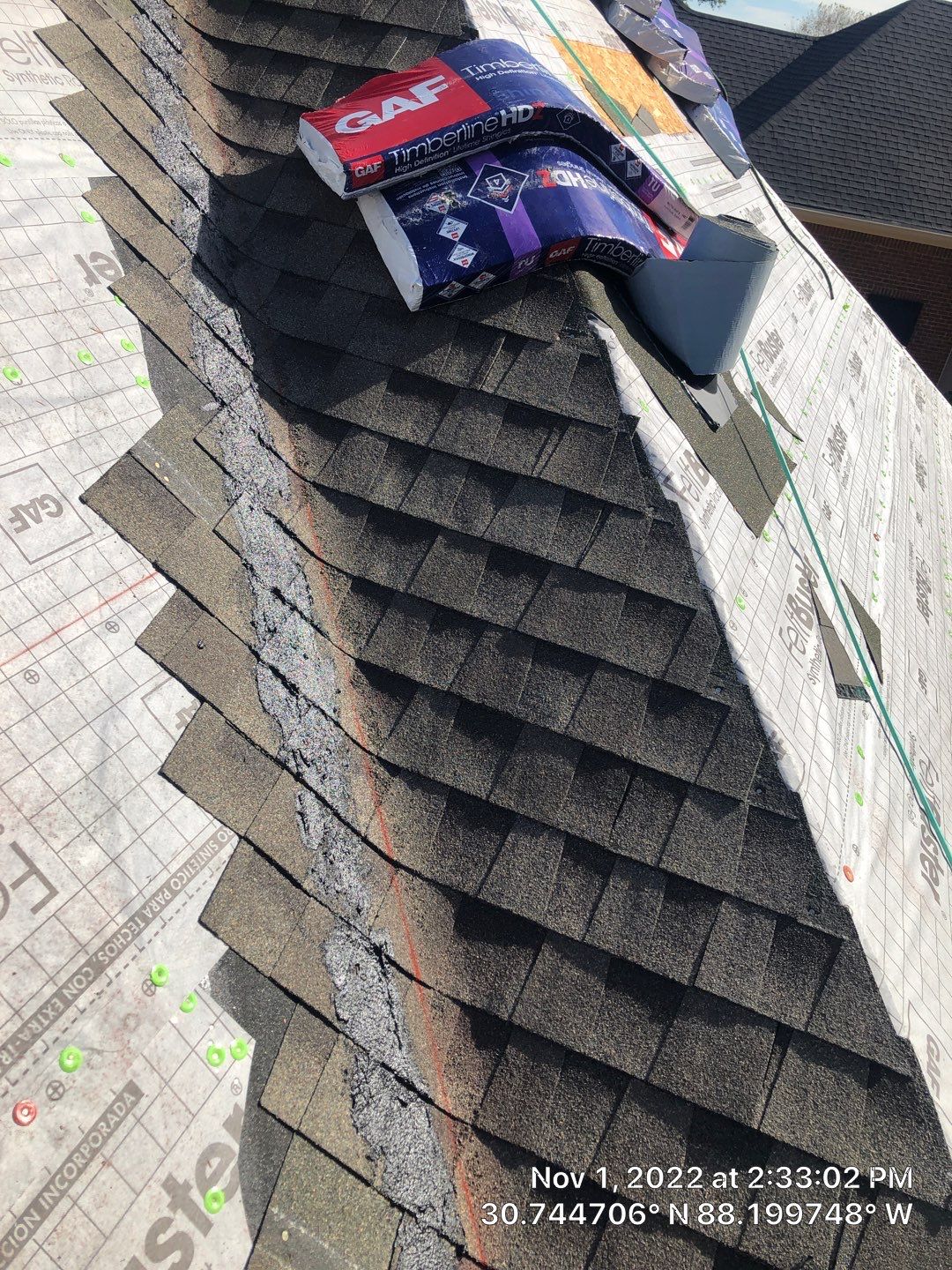 Residential Roofing Installation using Roof Replacement by American Roofing & Construction LLC