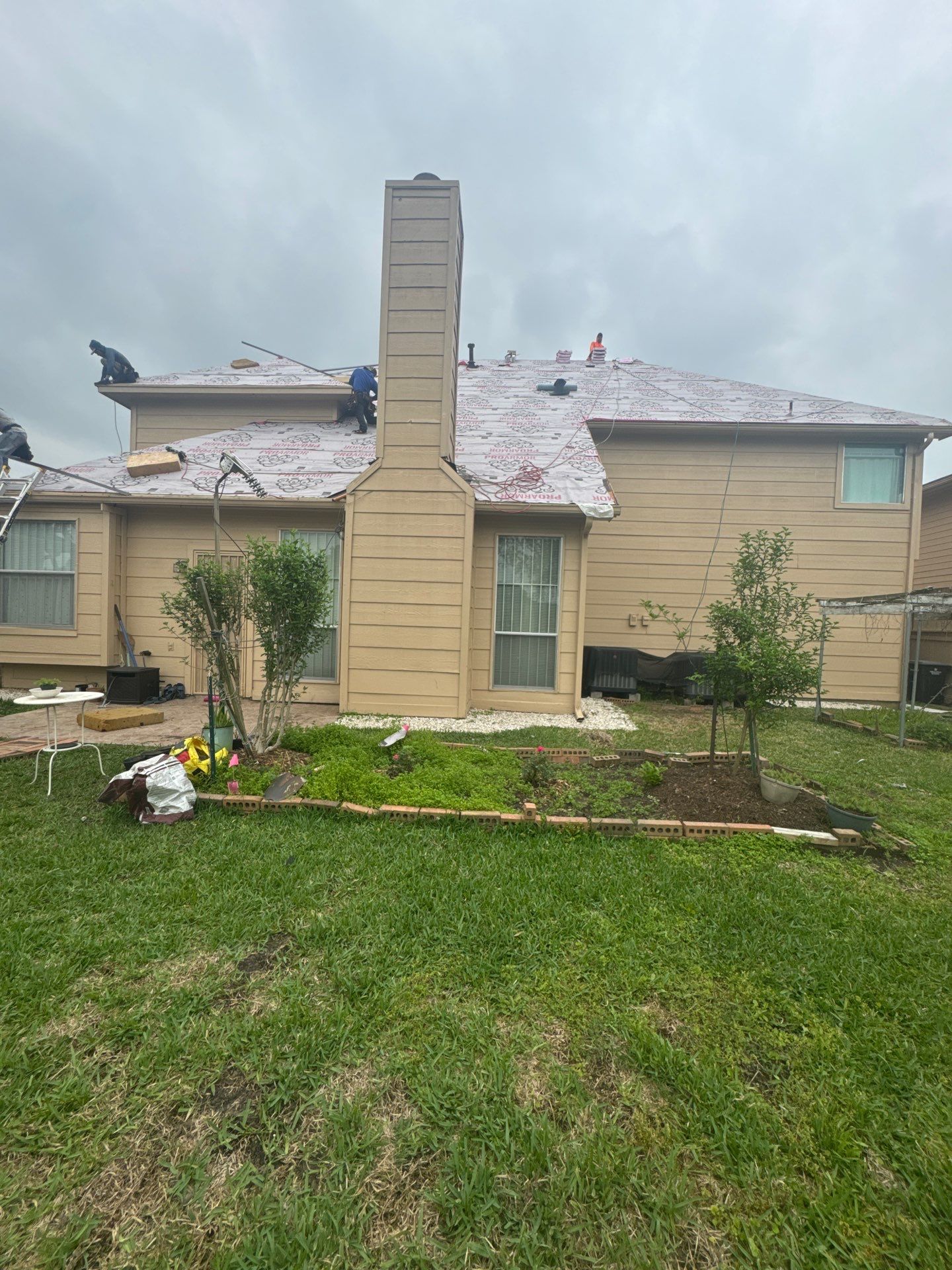 Project in Houston by Proud Roofing