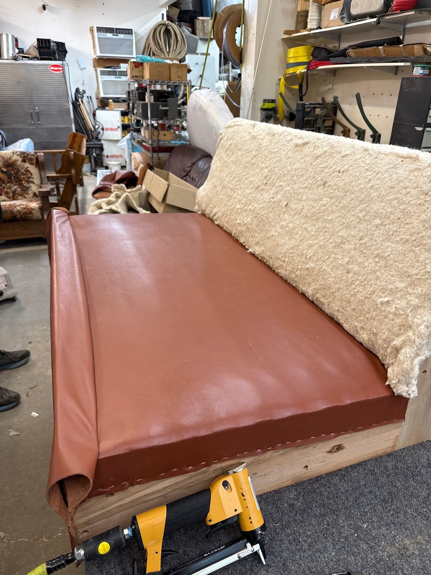Retro Sofa  by Rocky Mountain Upholstery Co