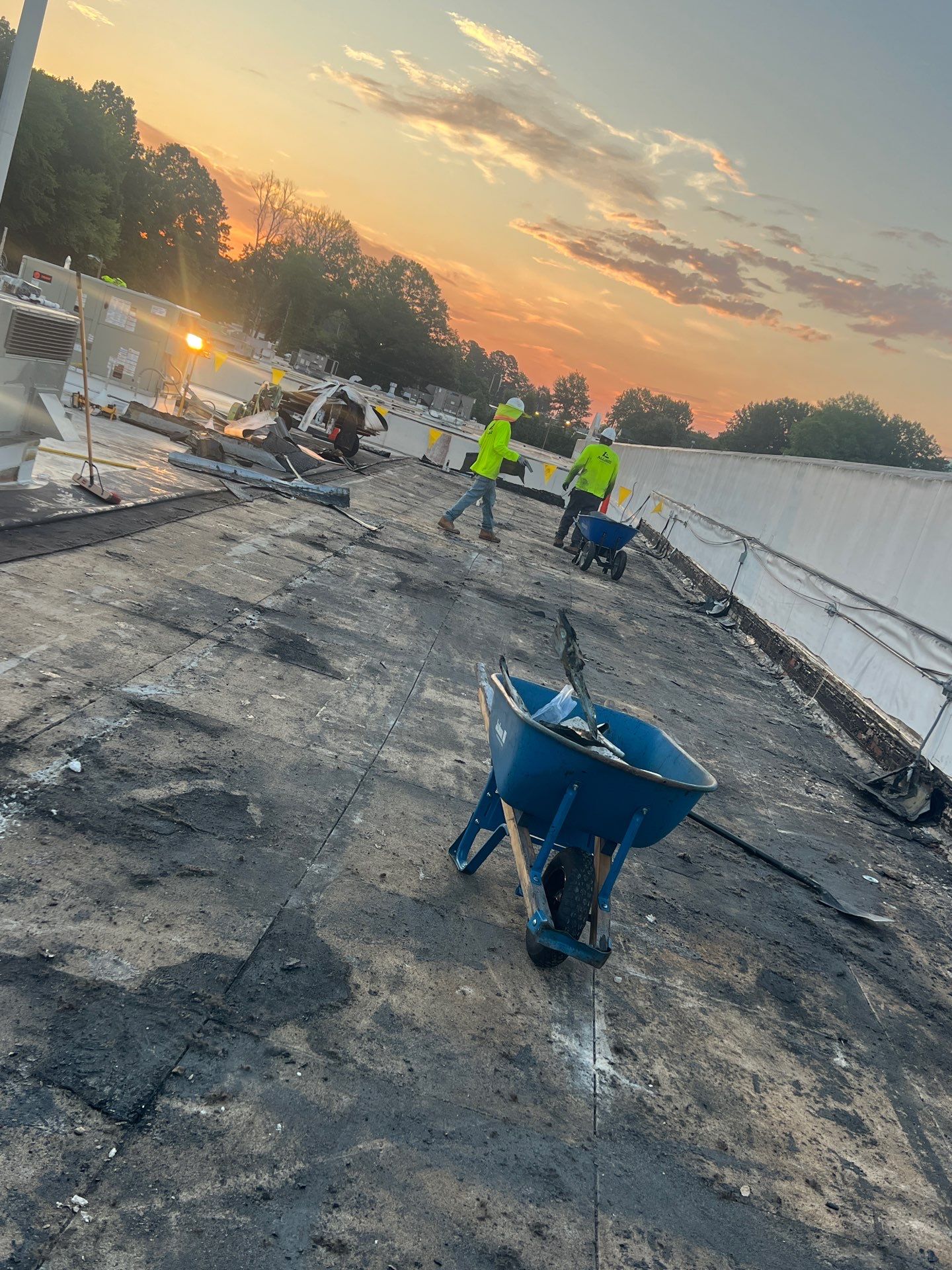 Project in High Point by Allied Roofing Company Incorporated