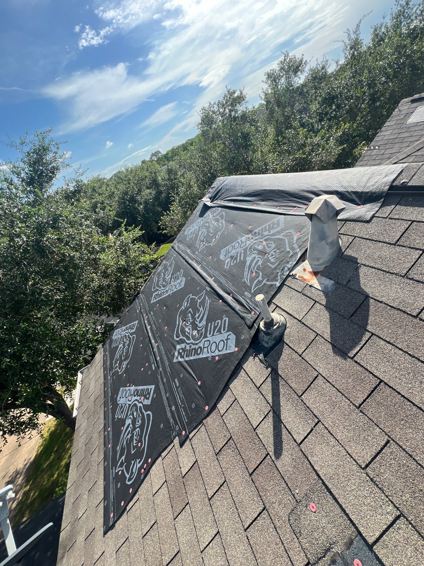 Residential Roofing Repair using Owen's Corning Duration (Lifetime) Shingles by Roof Repair Company
