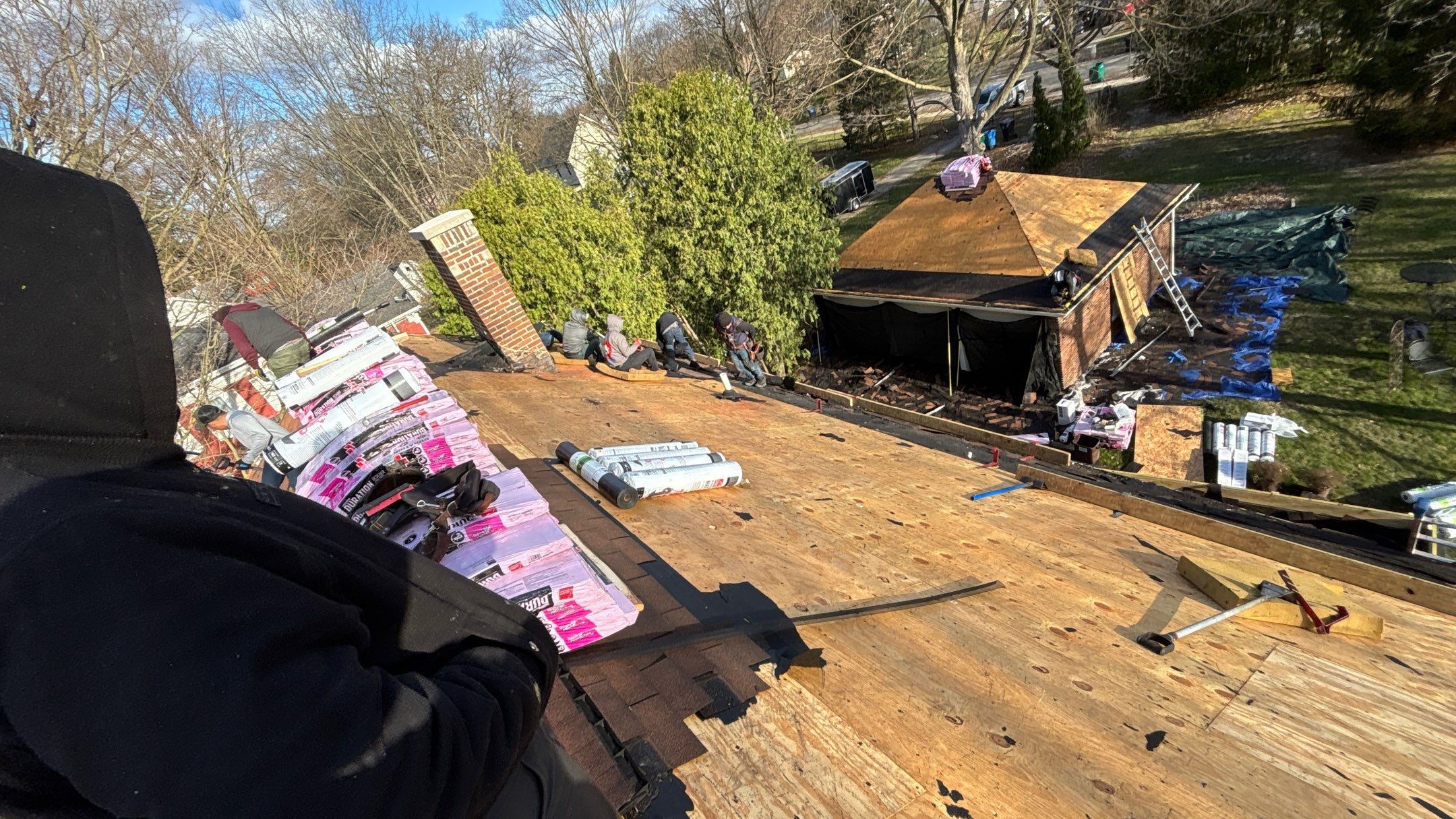 Roof Replacement using Owens Corning Summer Harvest by 180 Contractors