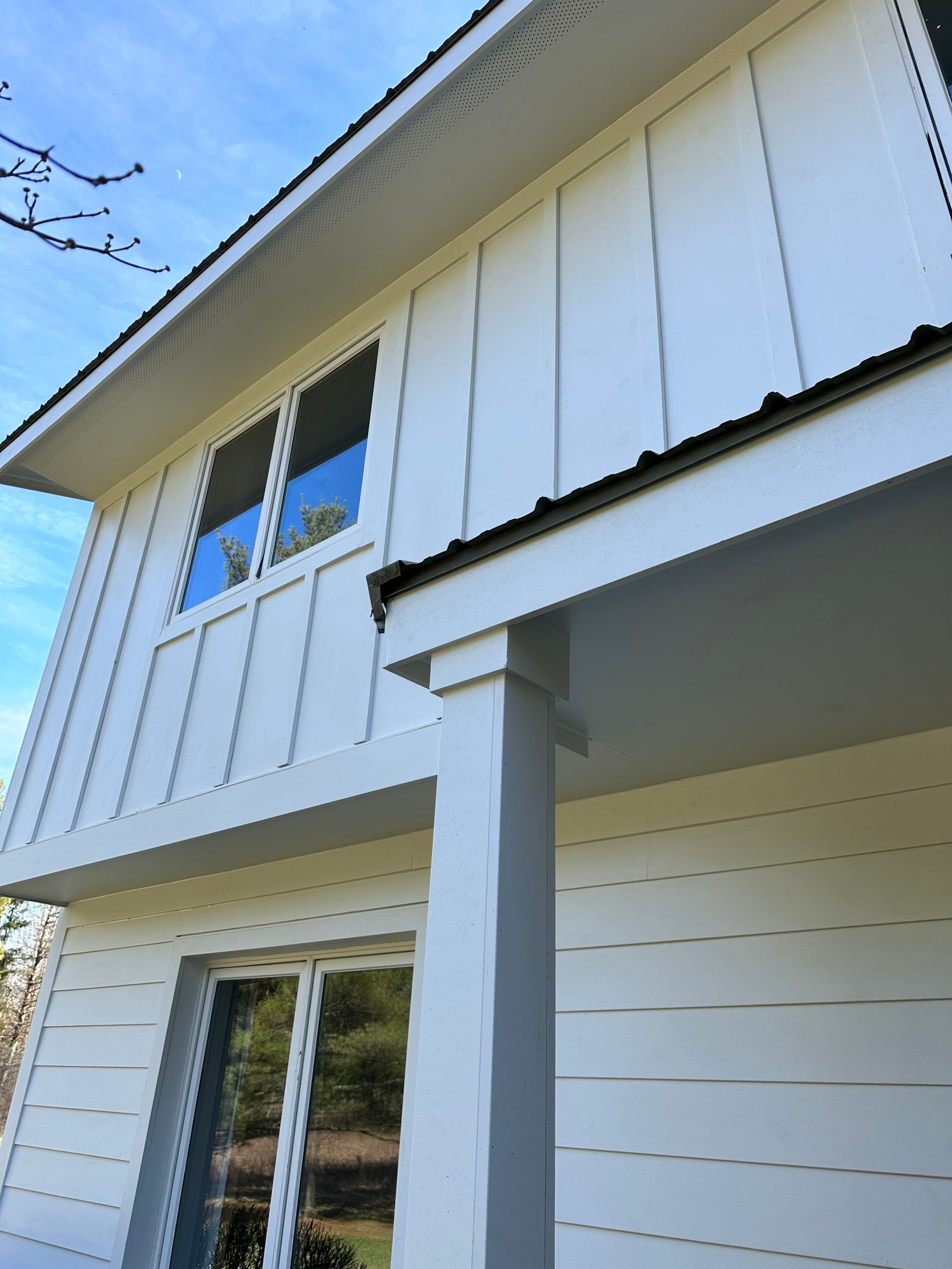 James Hardie Siding installation in New Albany by Best Exteriors Inc