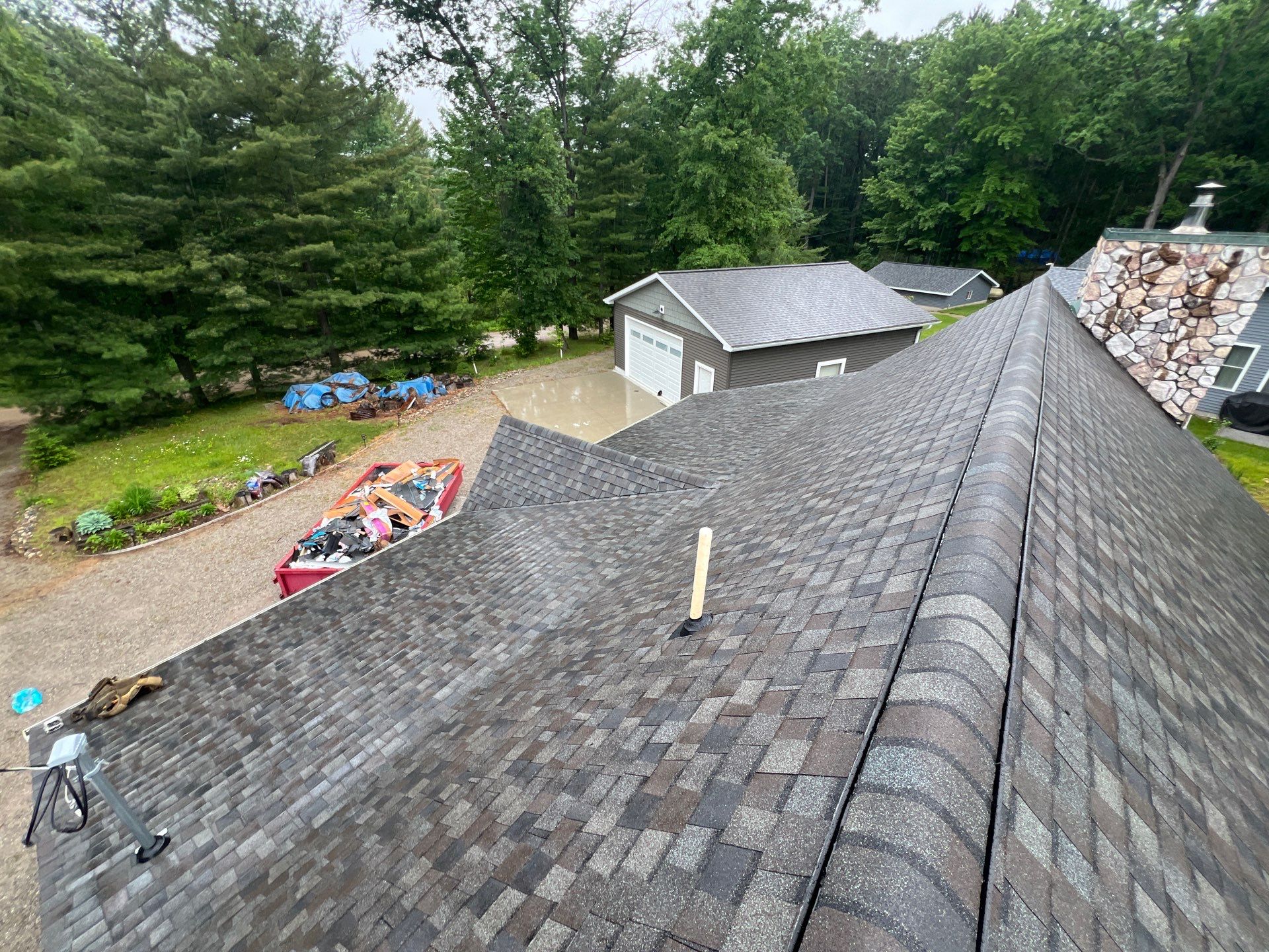Roof Replacement using Certainteed ClimateFlex Northgate by GRACCO
