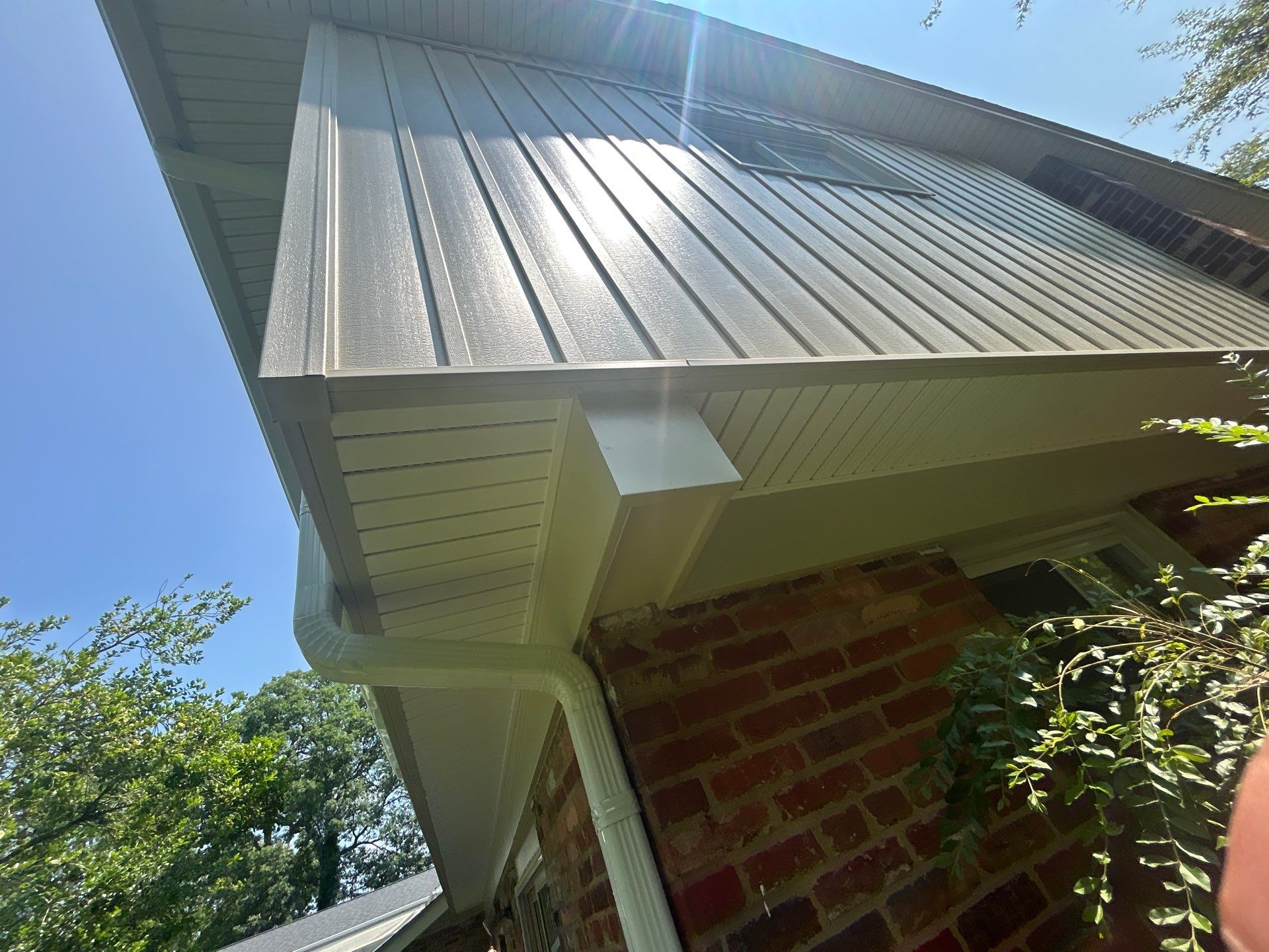 Fairfax: Residential Siding Replacement with CertainTeed 8" Board and Batten Siding in Desert Tan by RM Banning, Inc.