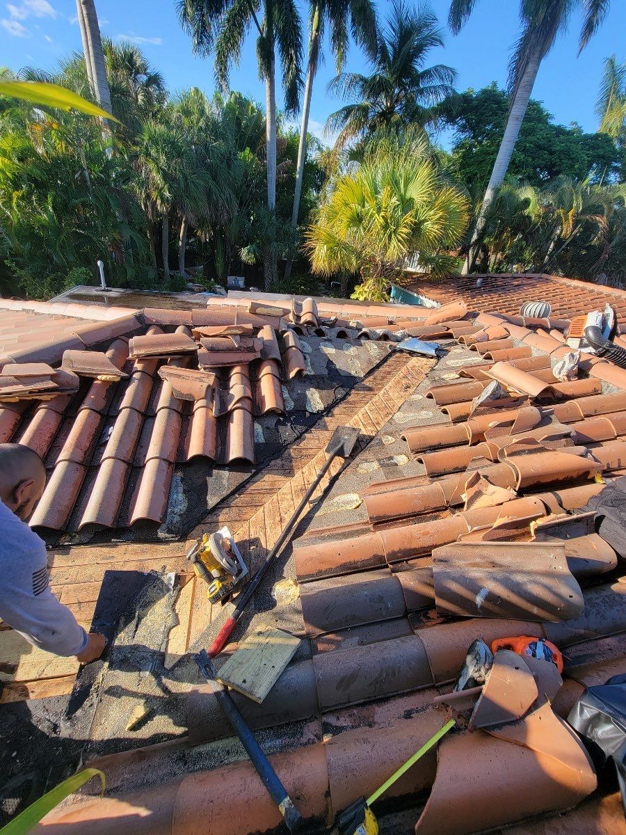 Jefferson St., Hollywood, FL by G&J Roofing 
