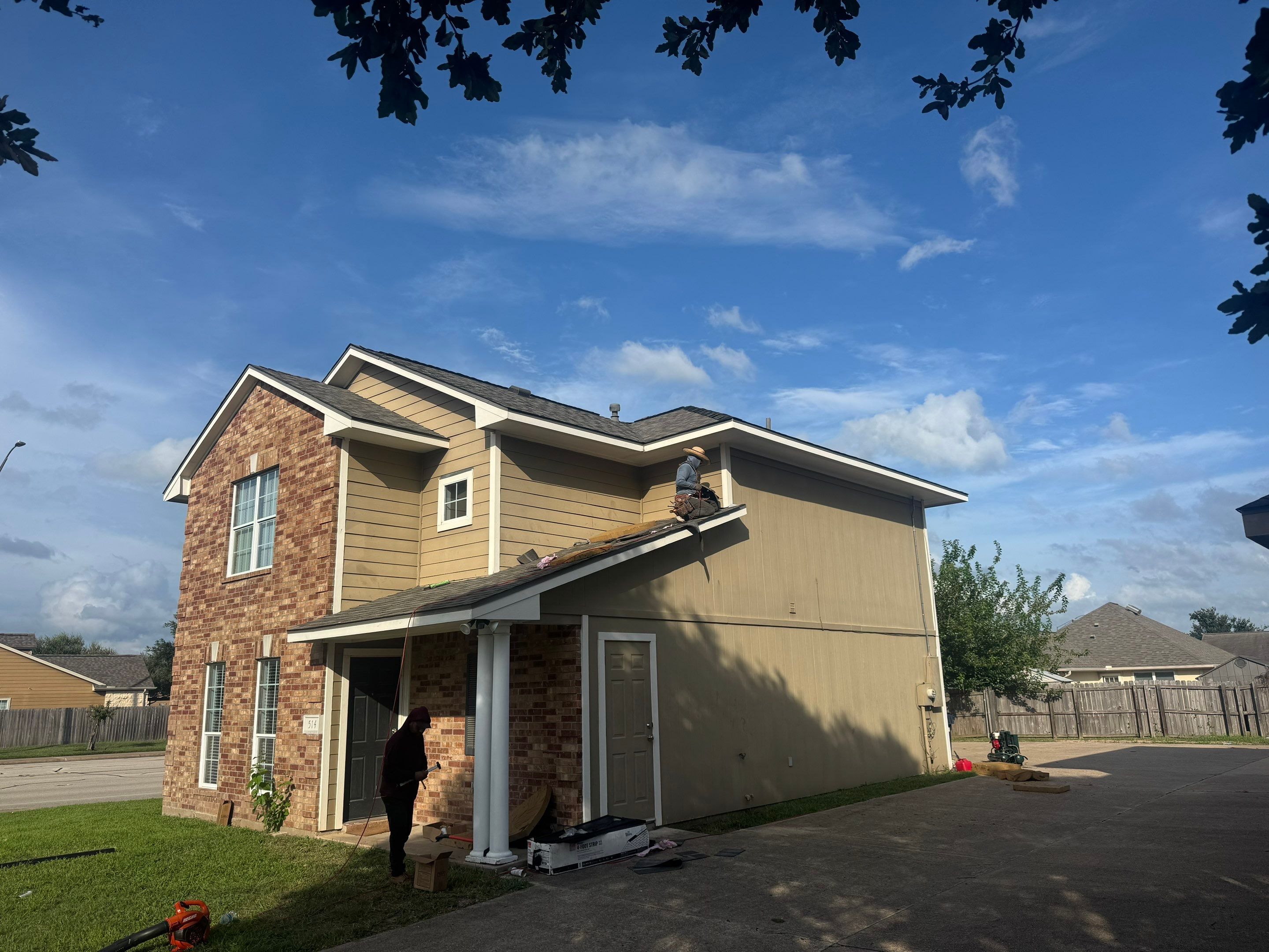 Project in College Station by Duque Roofing