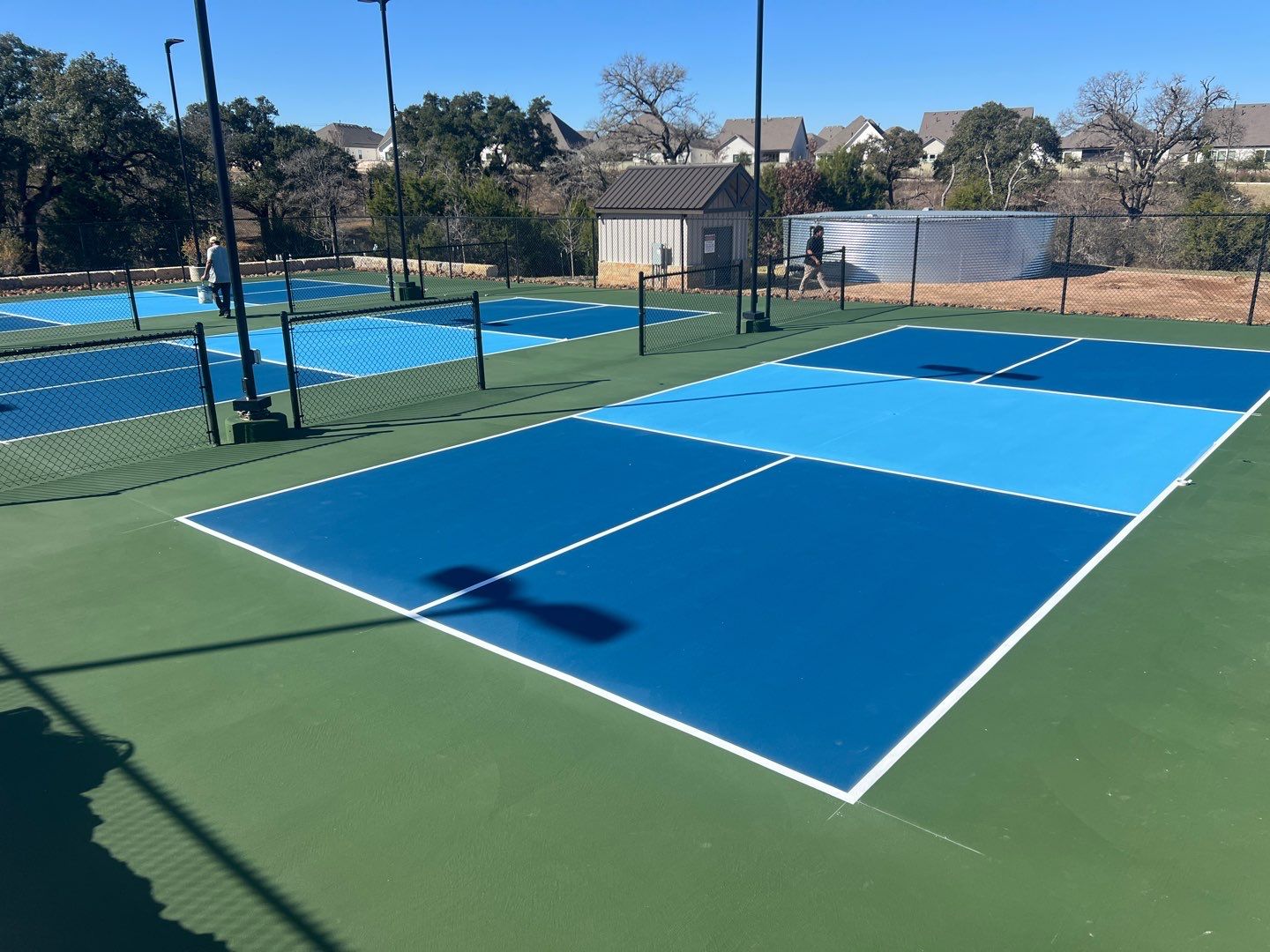 Project in Liberty Hill by Sport Court Austin