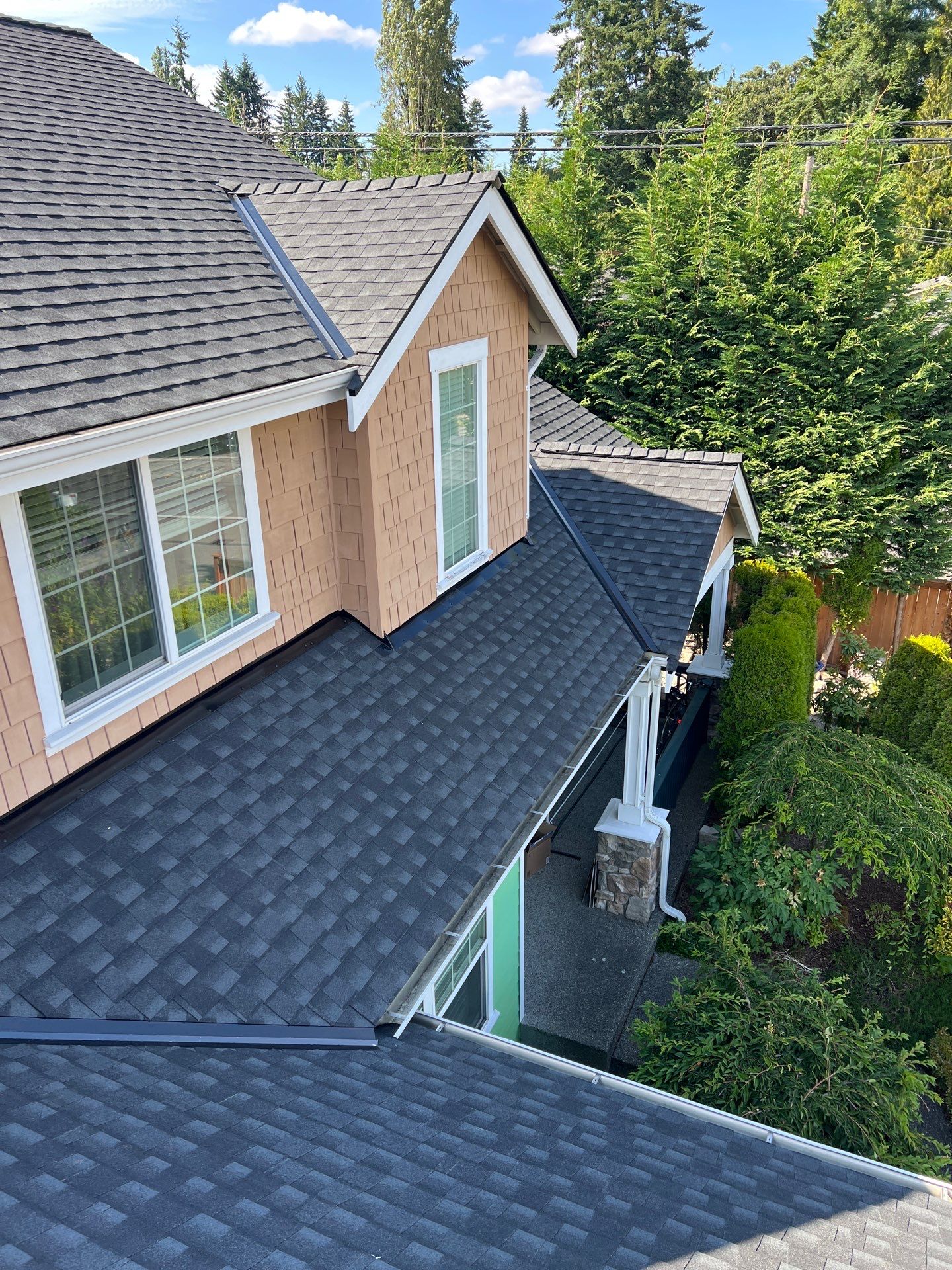 Residential Roofing Installation using GAF HDZ Shingles by Roofing Formula LLC
