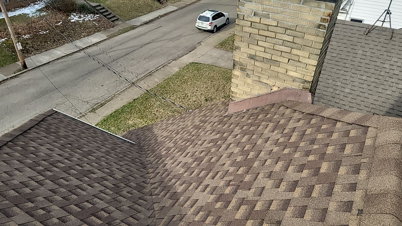 ATLAS PINNACLE COLOR: WEATHERED WOOD DRIP EDGE: MUSKET BROWN by Eagle Eye Roofing