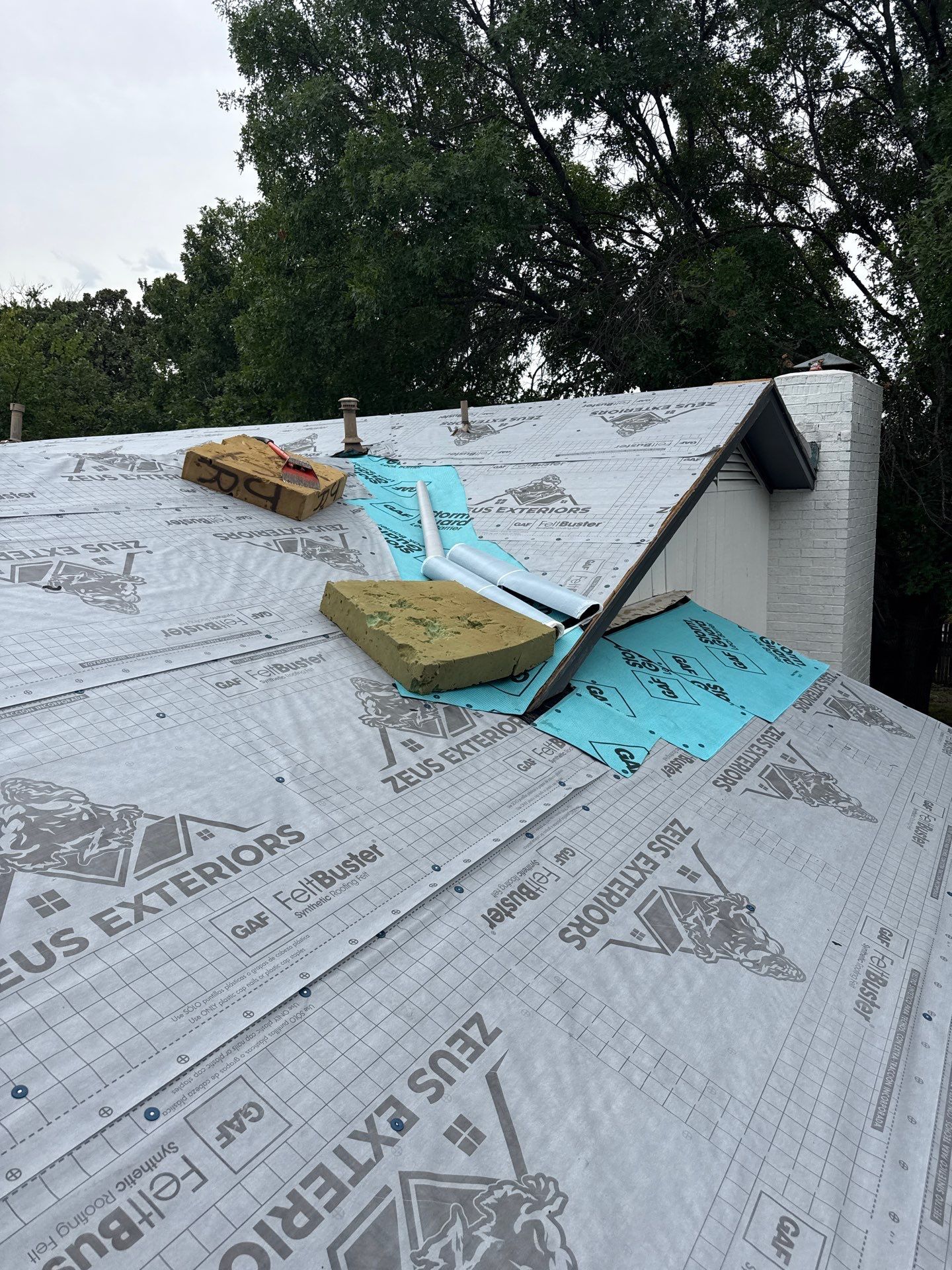 Project in Denton by Zeus Exteriors