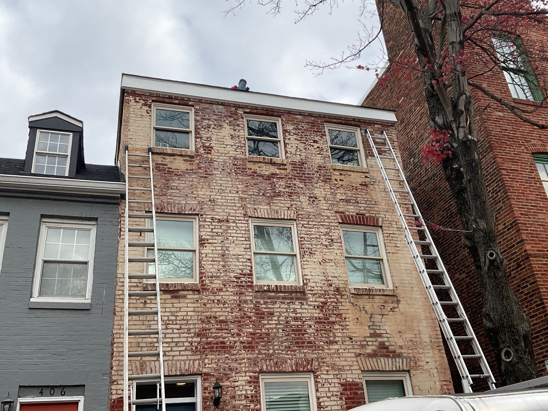 Residential Roofing Installation using Landmark Shingles by Alpha Design Services
