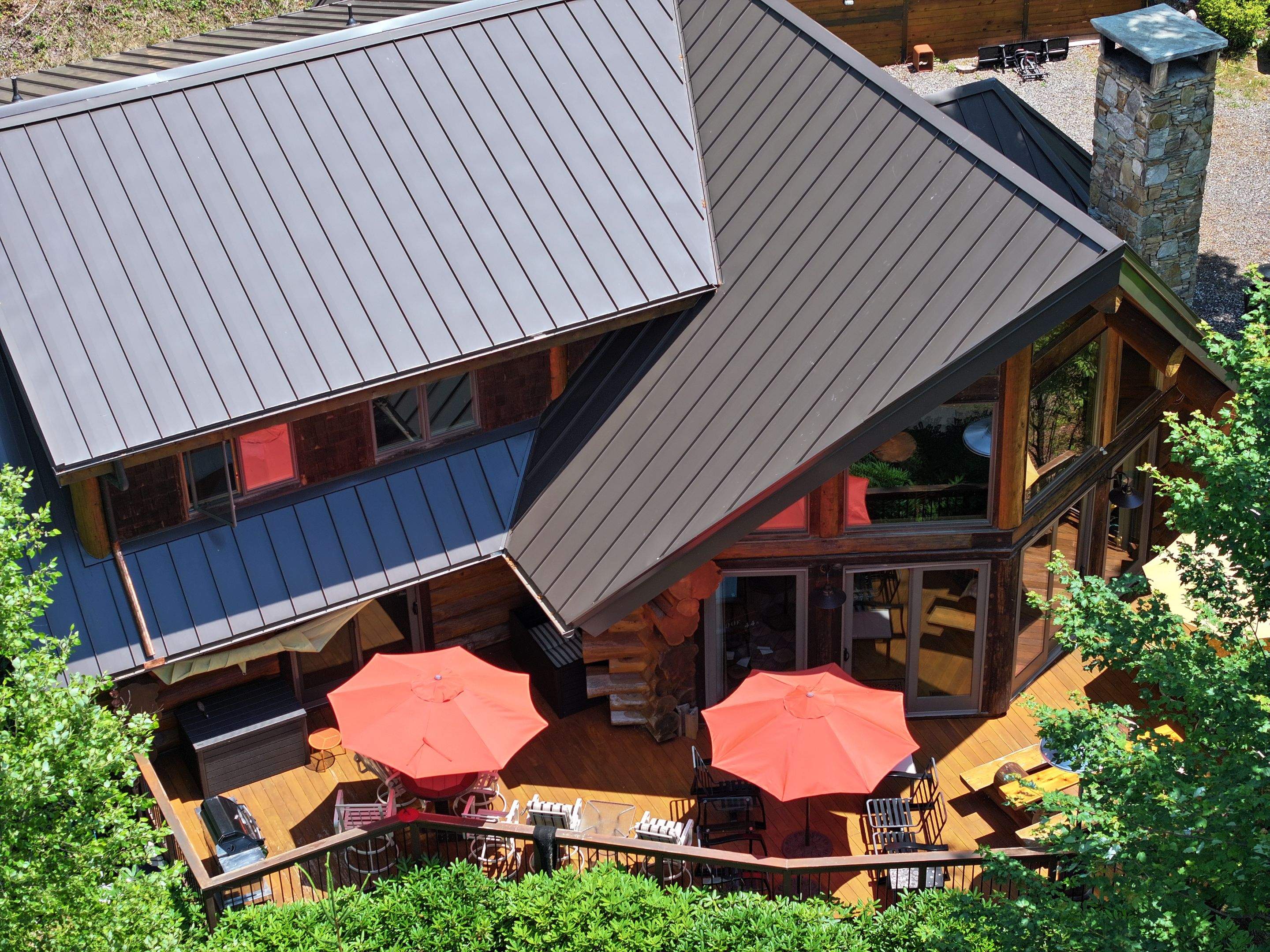Burnished Slate Standing Seam by Omnia Roofing