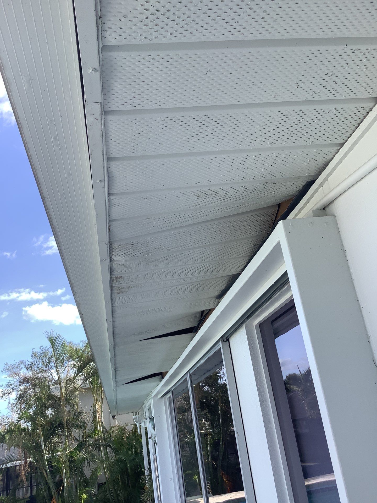 Soffit Repair Project in Bradenton FL by Gutter Professors