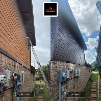Siding & Chimney Replacement Project in McKinney
