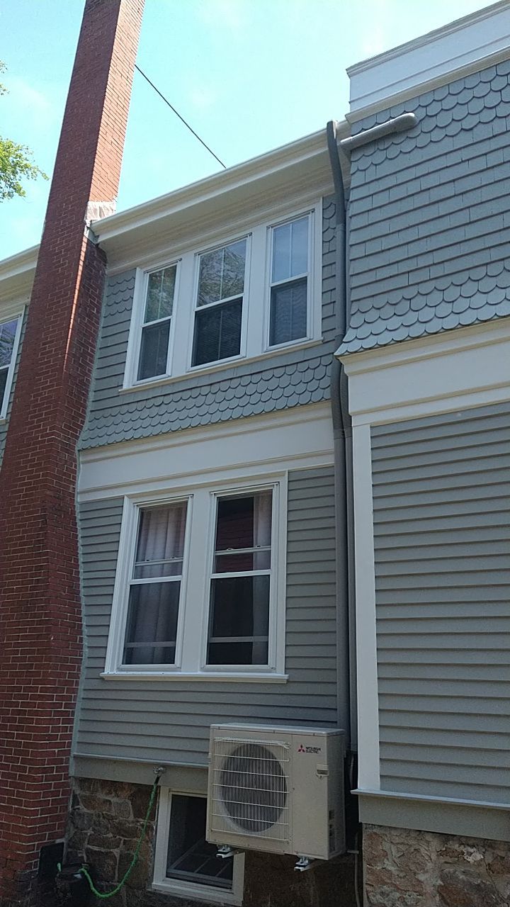 Newport, RI Gutter Installation using 4x5 FiberGlass Gutter by Gutter Pro Enterprises