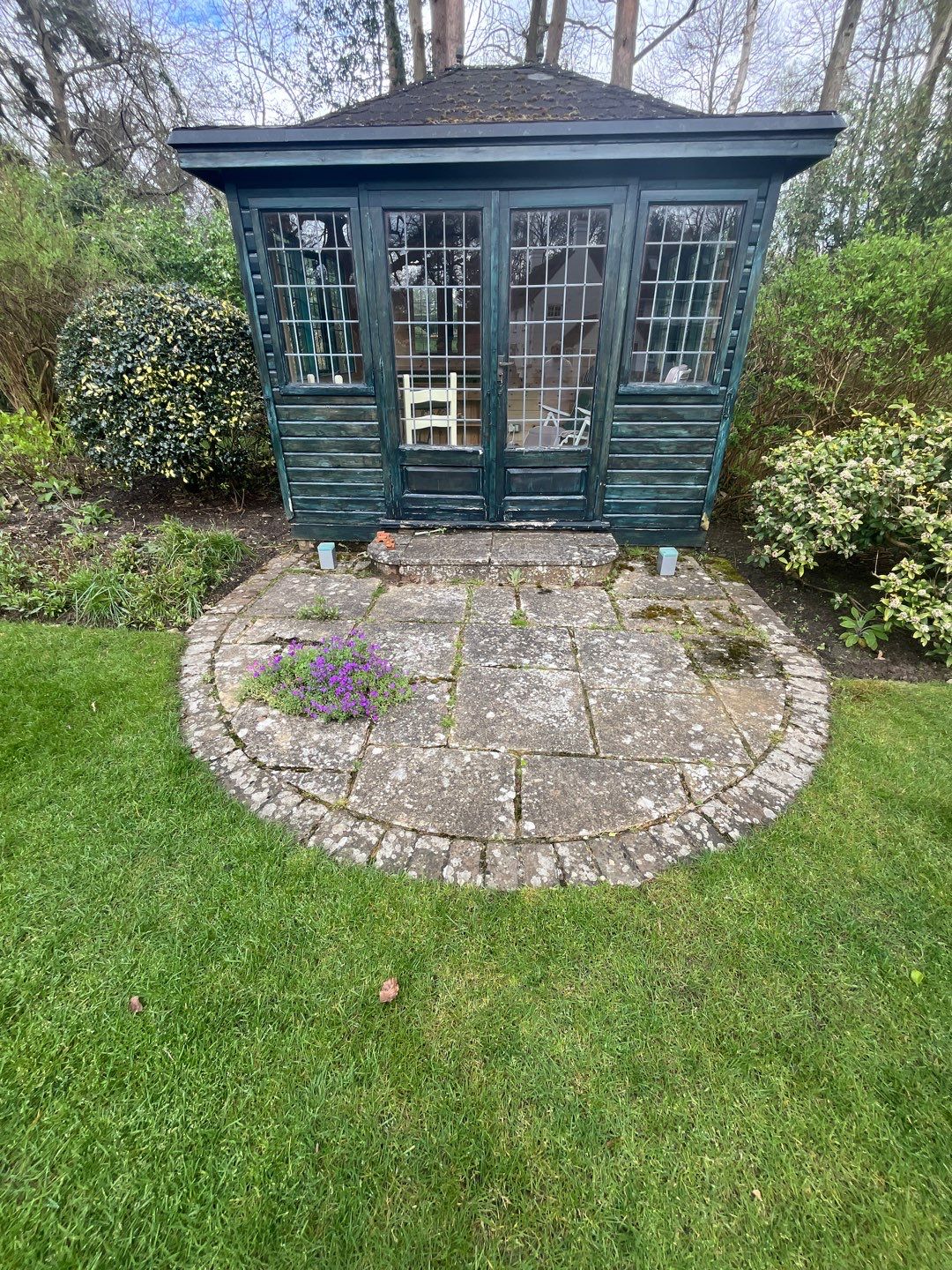 Patio Area Spring Clean using honda 21 ltr/min by Ges Exterior Cleaning ltd