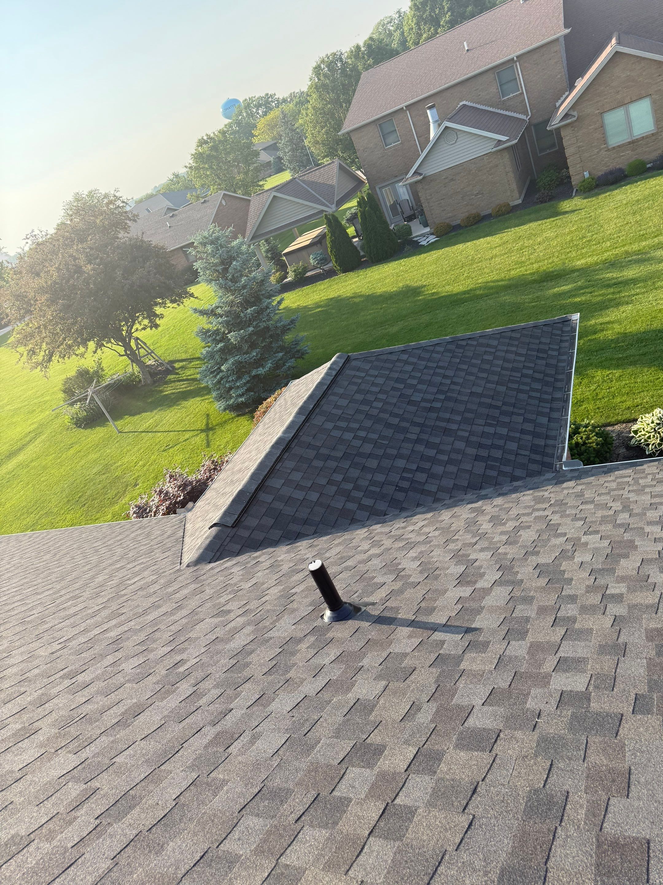 Residential Roofing Installation using GAF Timberline HDZ Appalachian Sky by Nitro Roofing and Construction