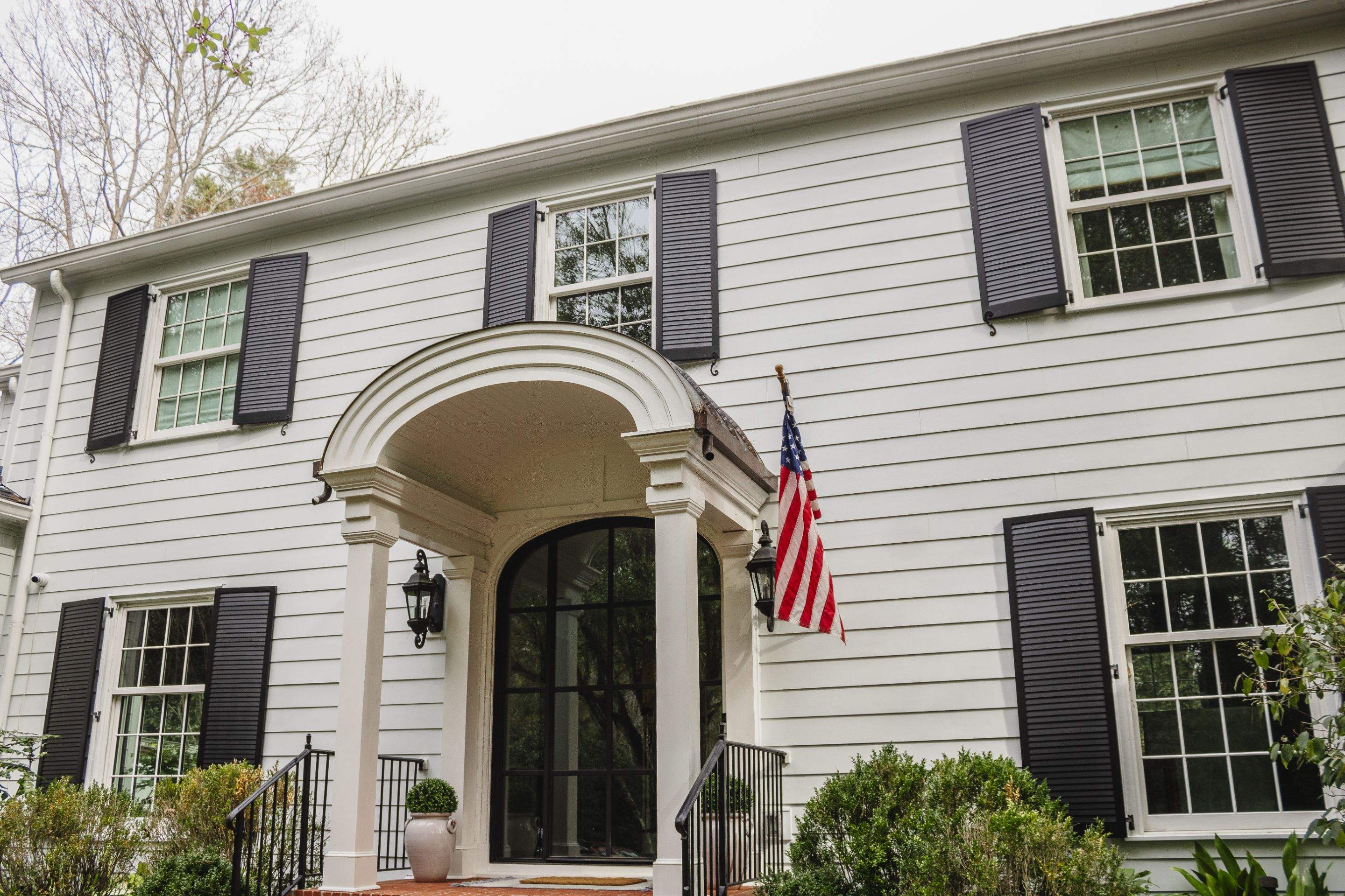 Siding Installation using James Hardie Color Plus Lap Siding by Nelson Exteriors 