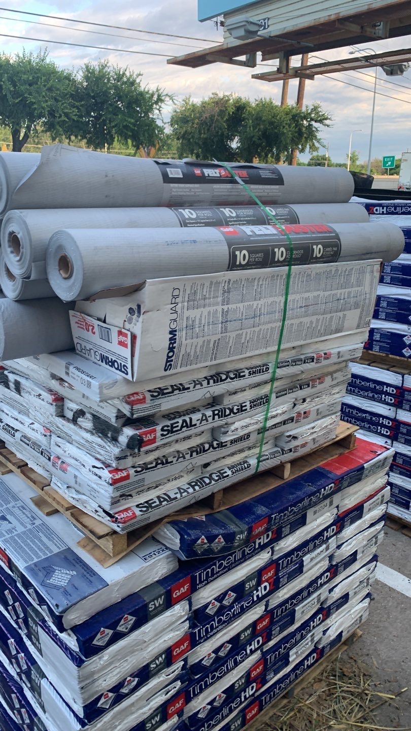 Commercial Roof Installation using GAF Shingles in Dallas Texas by Elite Roofing LLC