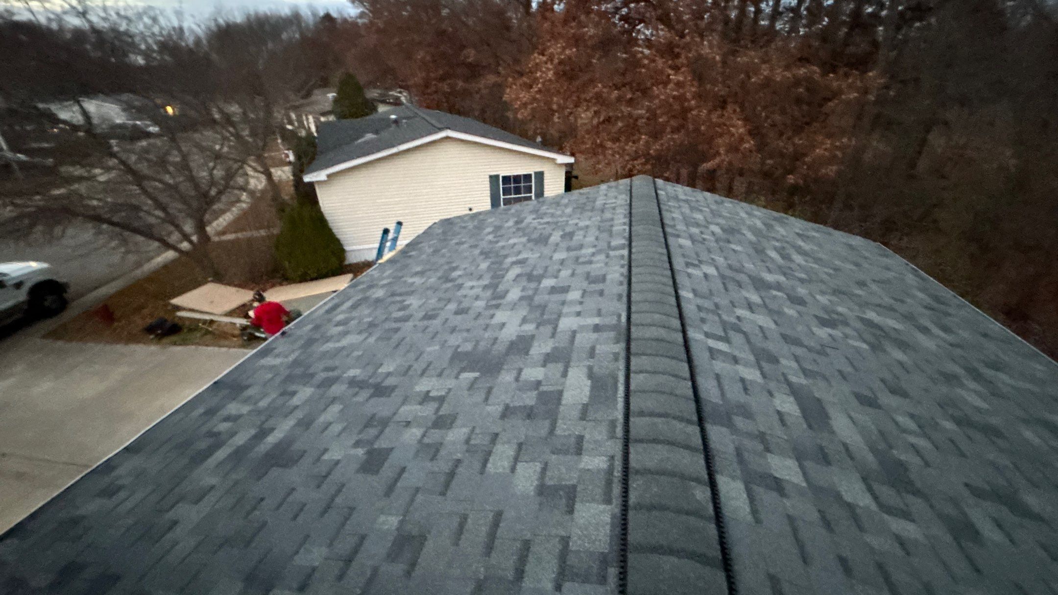 Roof Replacement using Owens Corning Estate Gray by 180 Contractors