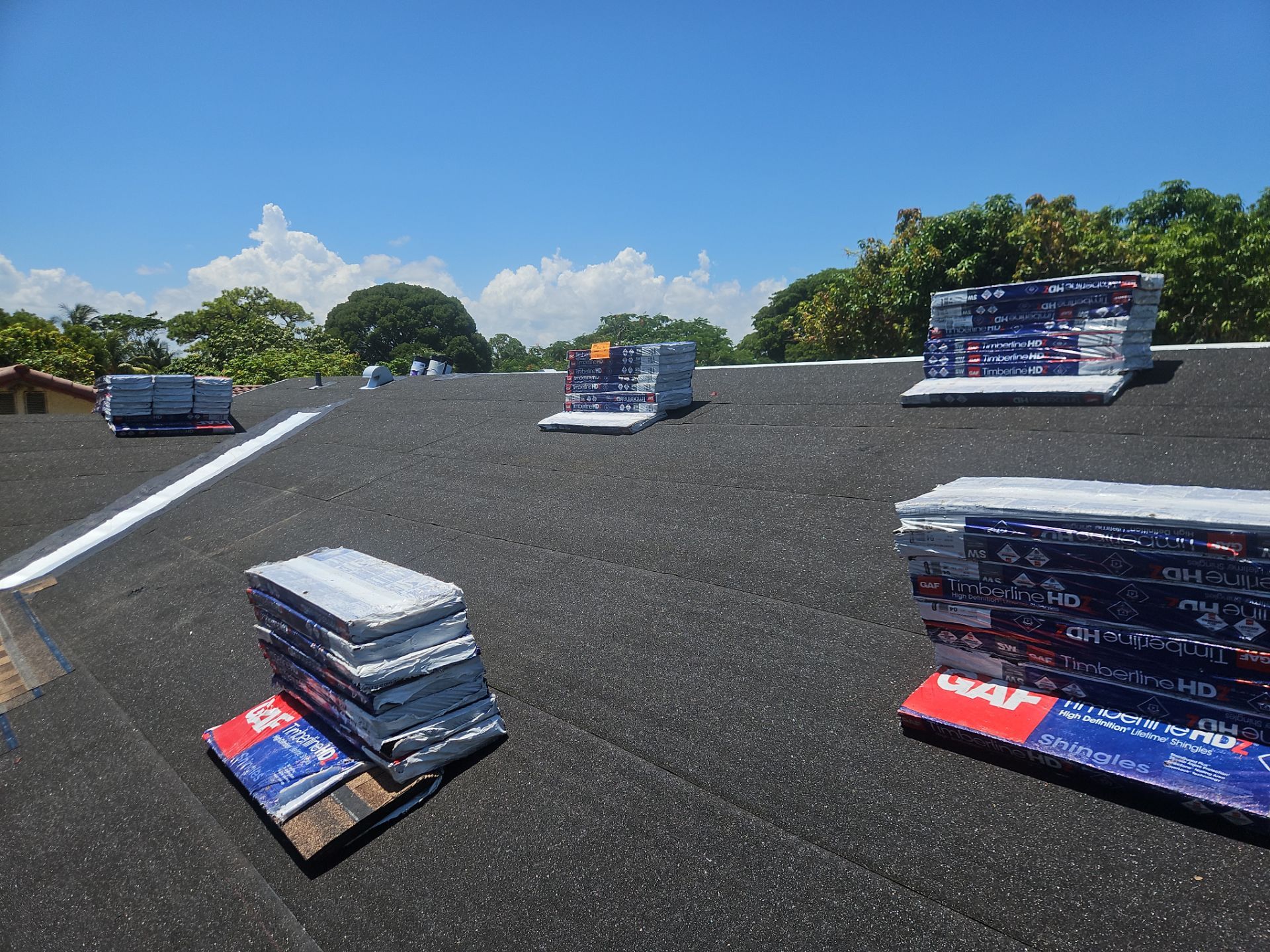 Residential Roofing Installation using GAF by BLUES BROTHERS ROOFING