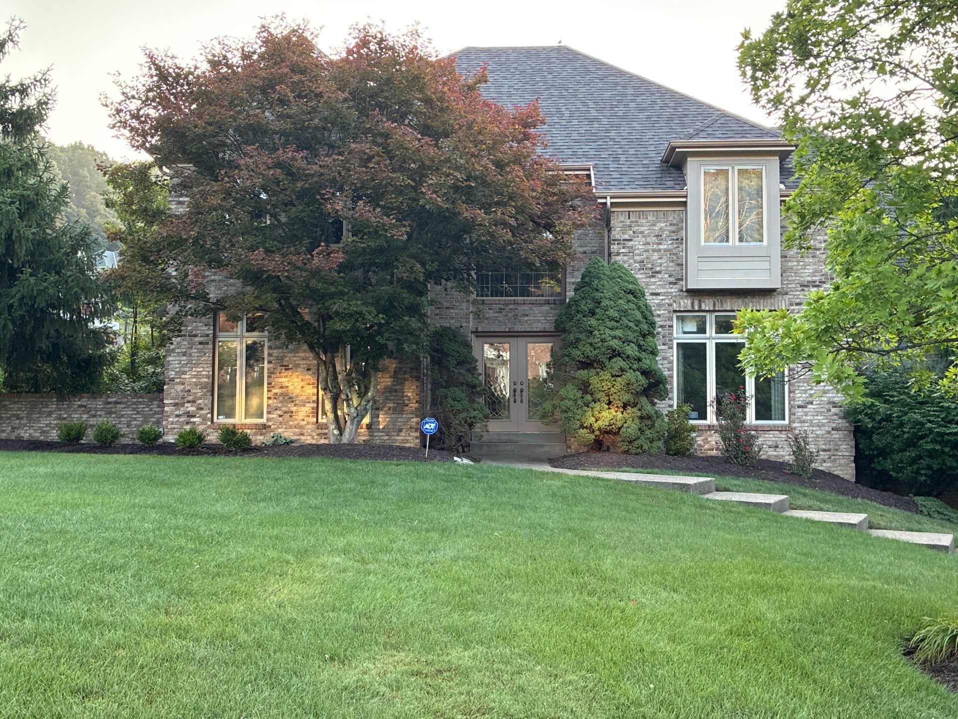 Partial James Hardie Siding and Window Trim Renovation in Sewickley Heights by Ideal Siding Pittsburgh