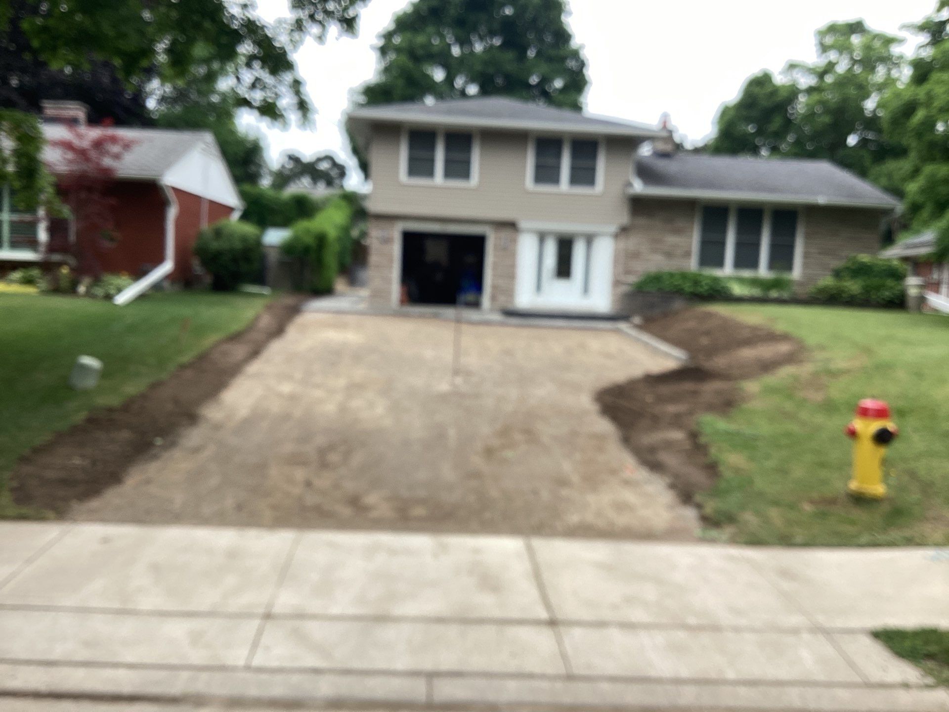 Vista Project: Driveway + Walkway by Soares Landscaping