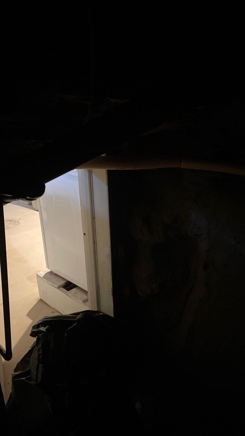 Parge Coating Drew's Stone Foundation by Waterproofing Northeast