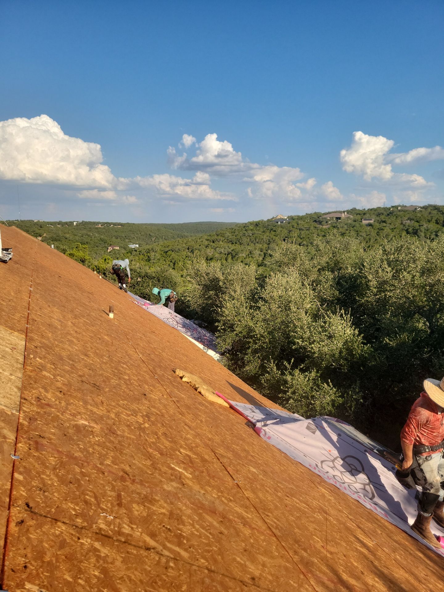 Architectural Shingle Roof Replacement for San Antonio Brick Home by Heaven Sent Roofing, LLC