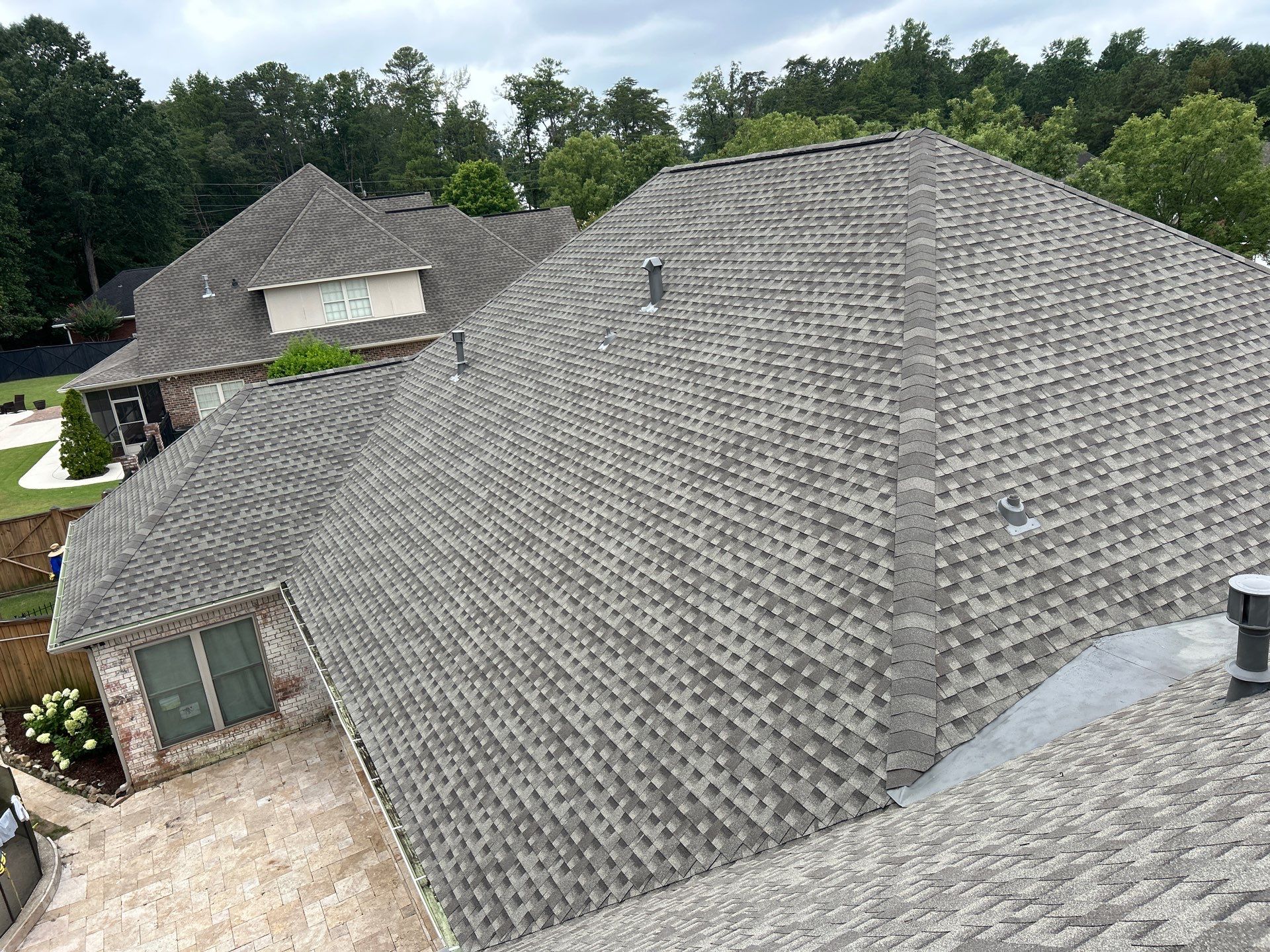 Shingle Replacement in Tuscaloosa (Weathered Wood) by The Roofing Dudes