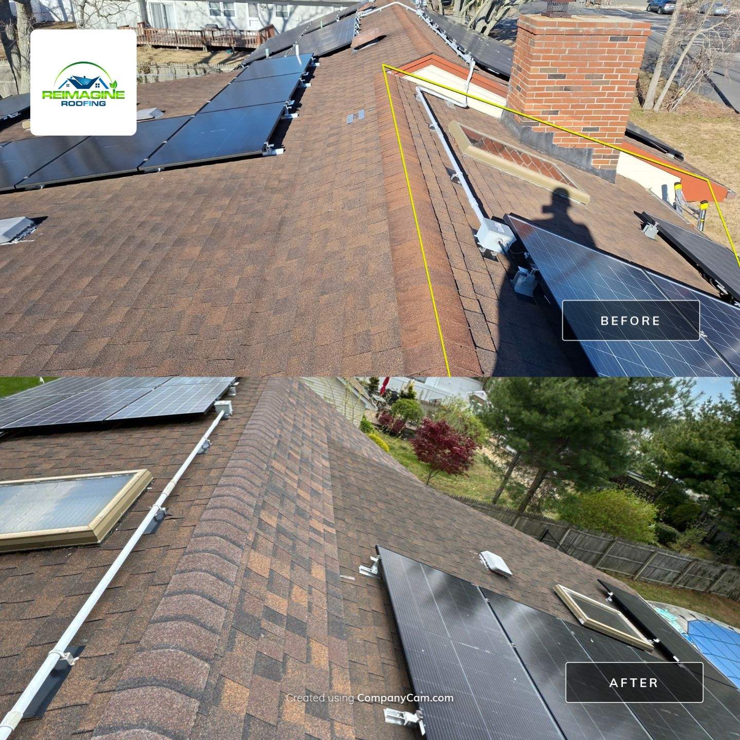 Brownwood Shingles by Reimagine Roofing