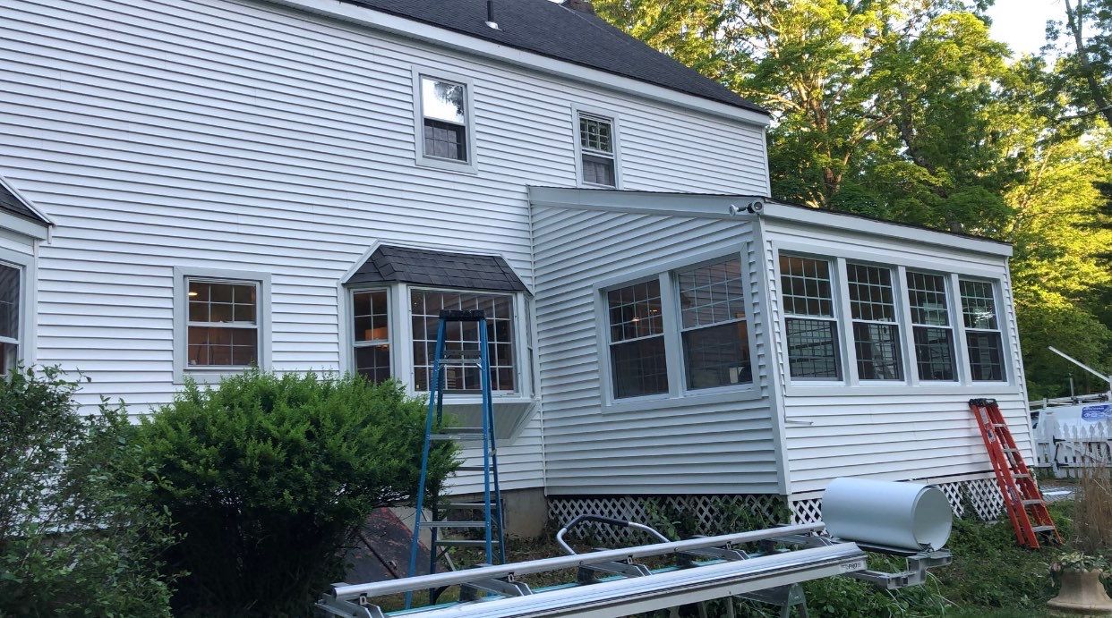 Siding Installation using certainteed monogram 4" double 4 by A Plus Exterior