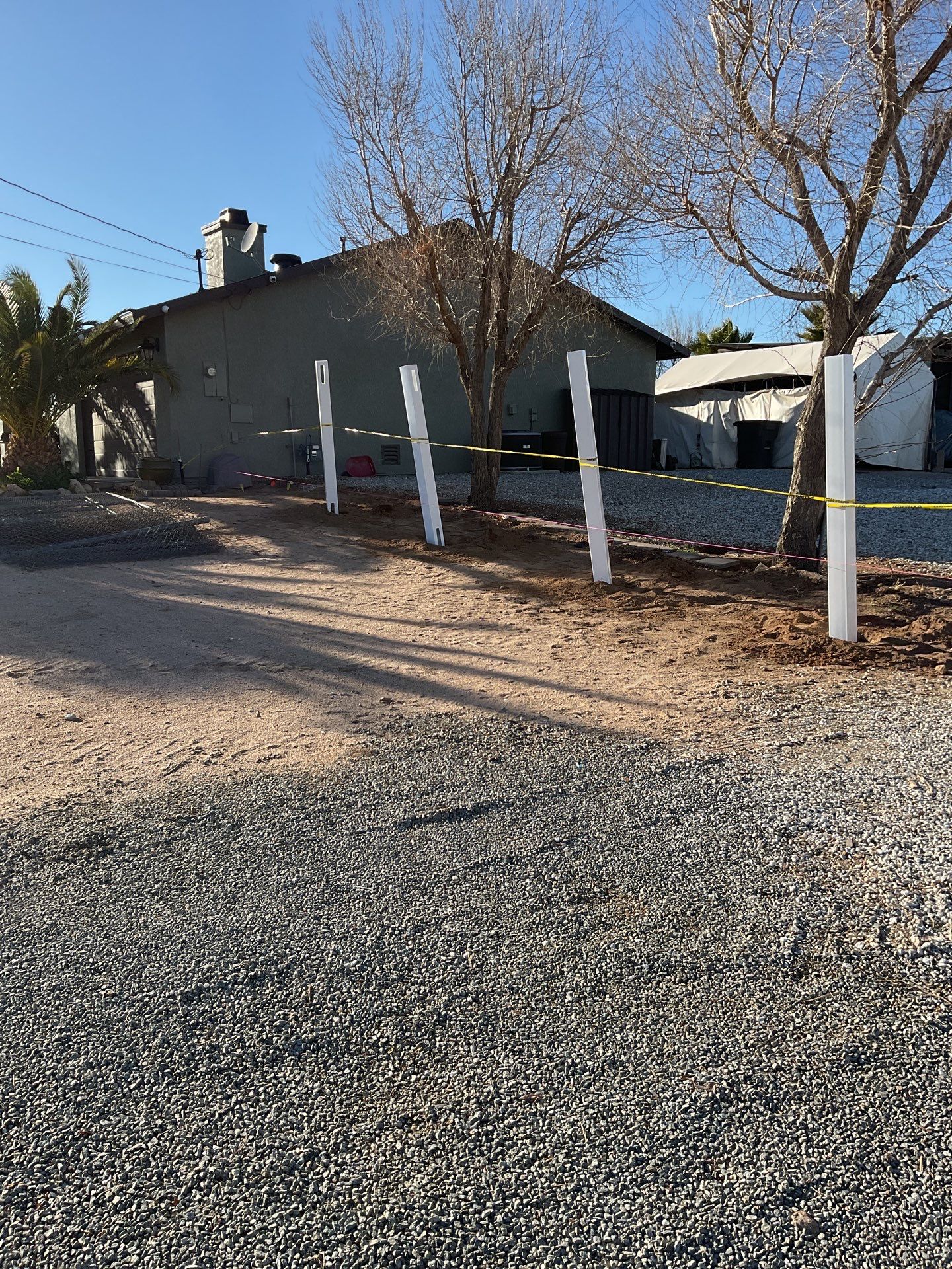 Replacement of old chain link fence by Fence Guys Inc. 
