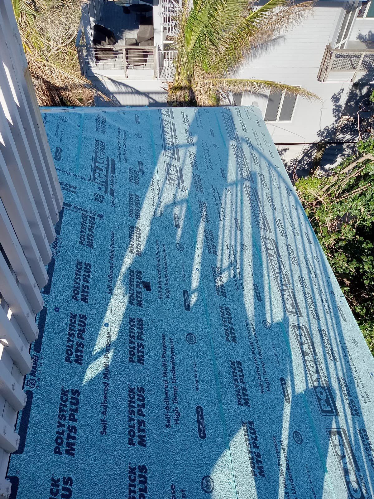 Residential Roofing Installation using Gulf Coast Metals Gulf Seam Panels by Four Peaks Roofing