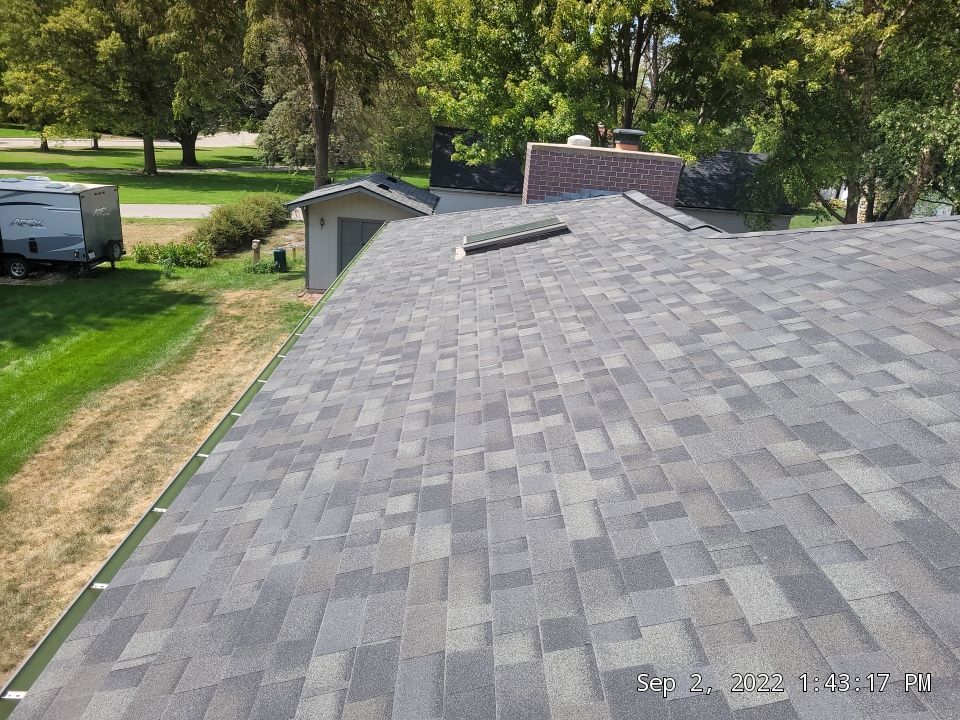 Hail Damage Re-Roof by White Castle Roofing