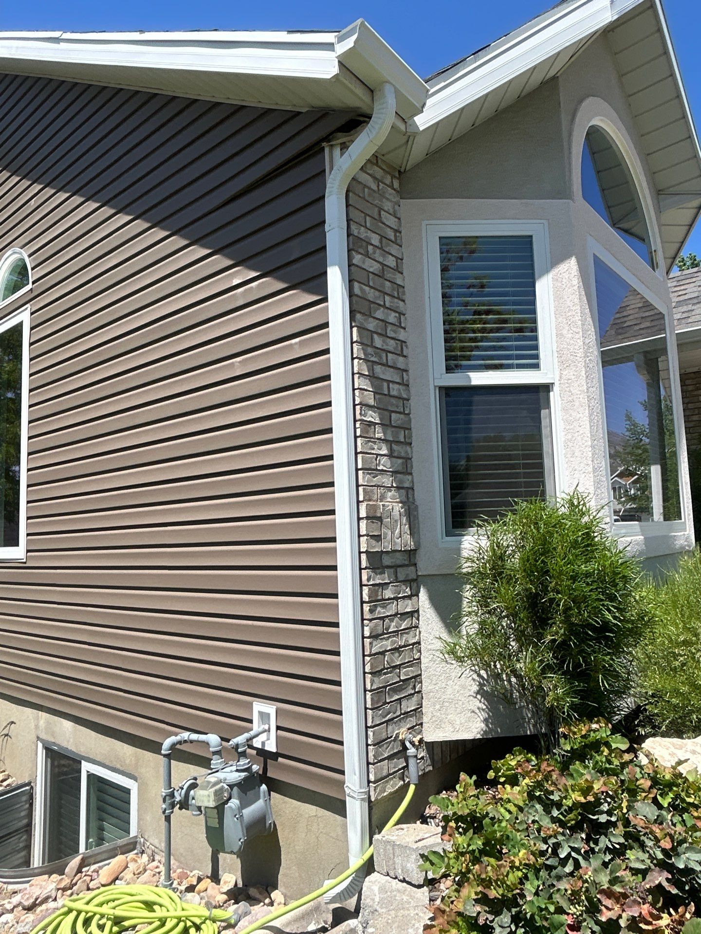 Project in Orem by Master Rain Gutters.